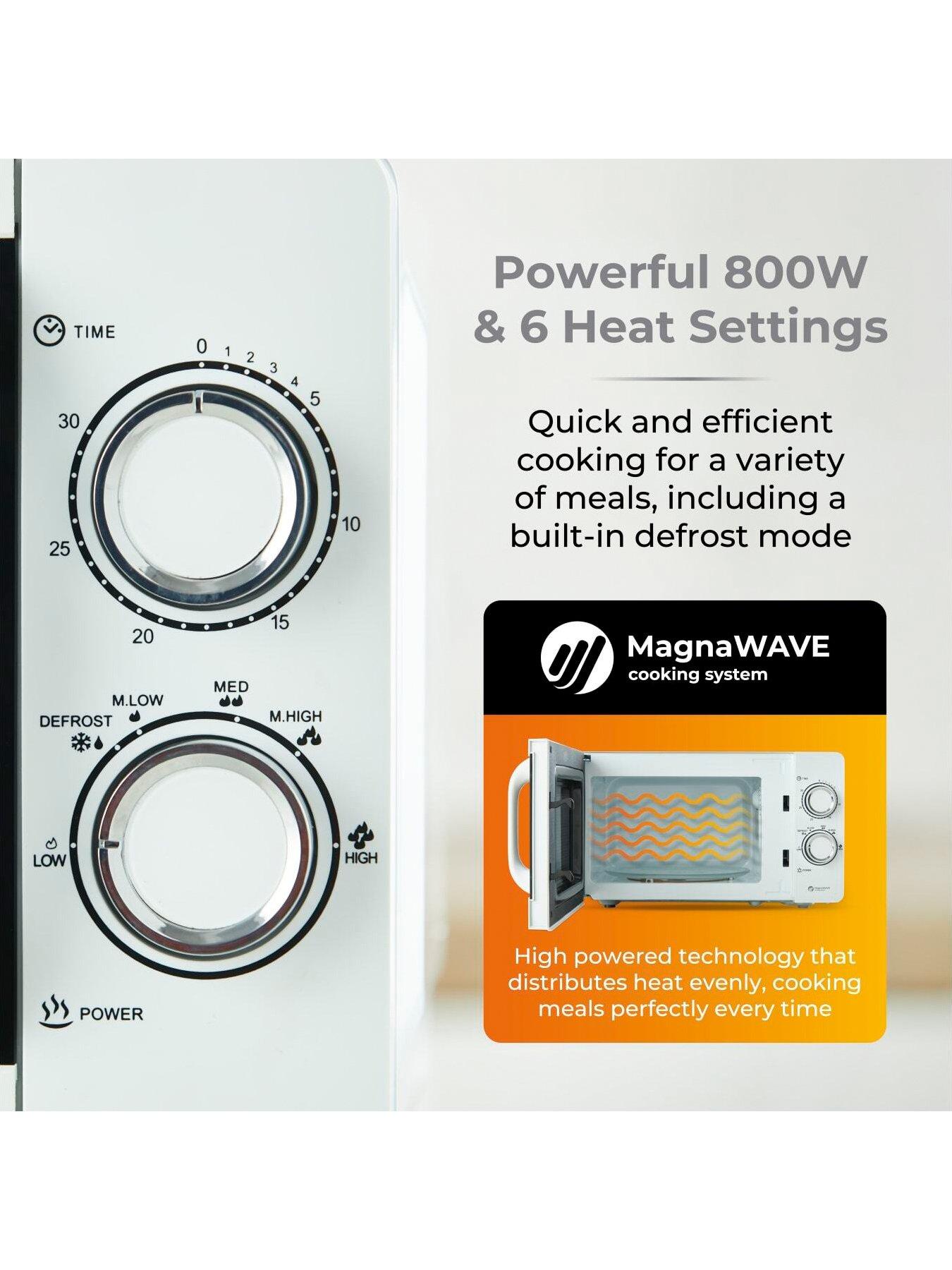 Image 3 of 6 of Tower 20L 800W Manual Microwave