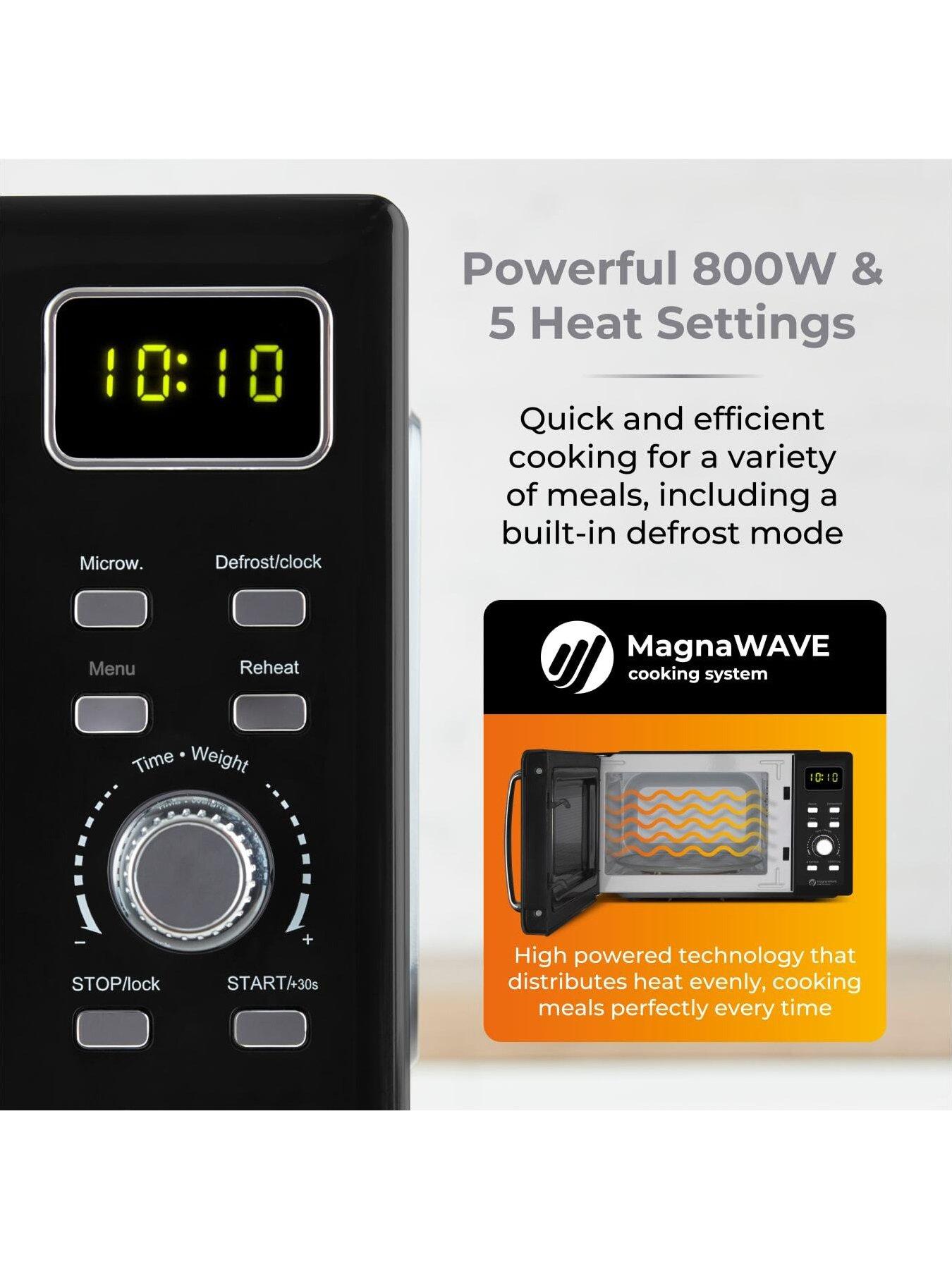 Image 3 of 6 of Tower 20L 800W Digital Microwave