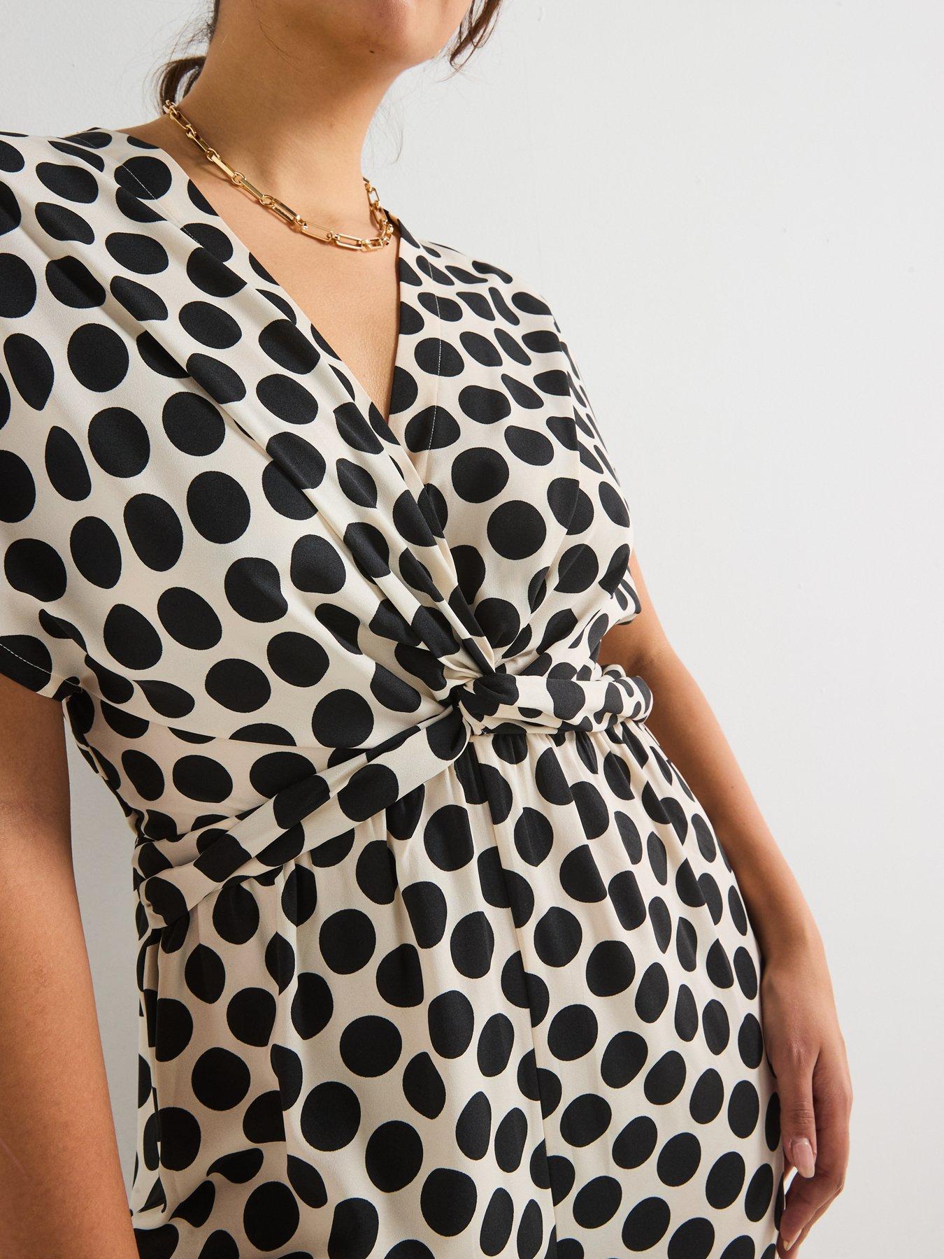 Image 5 of 6 of V by Very Curve Twist Front Jumpsuit - Print