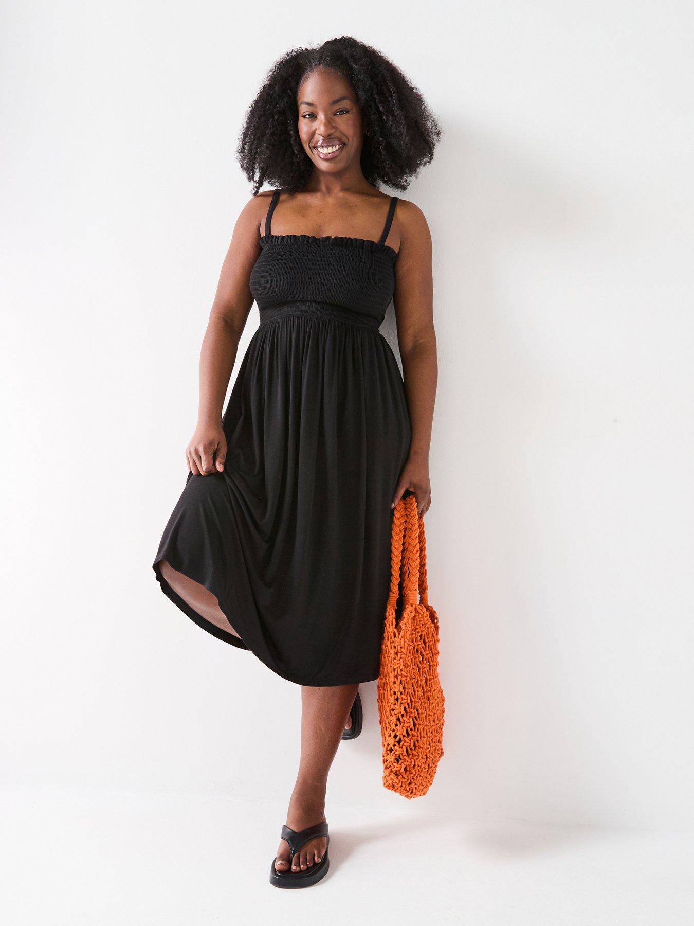 undefined Bandeau Jersey Dress