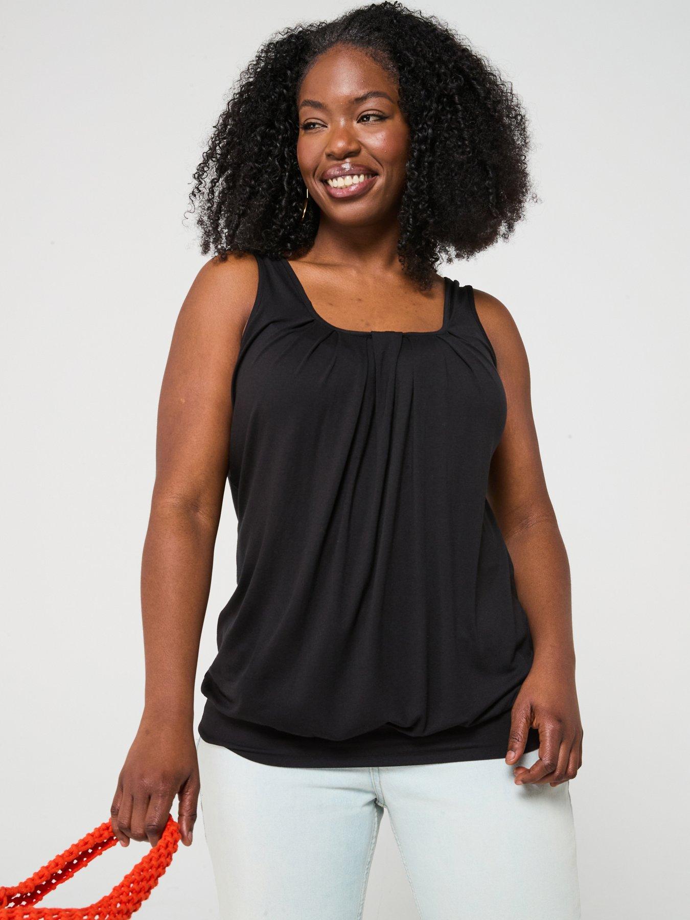 undefined Banded Hem Vest