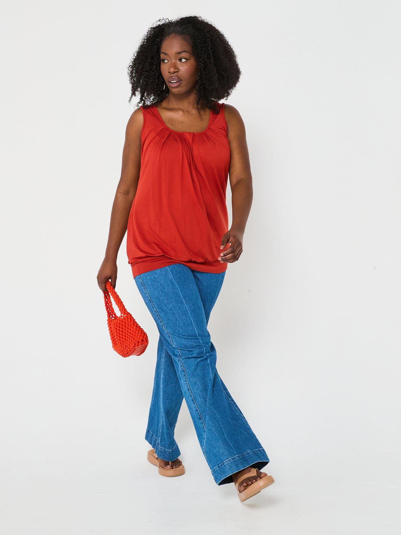 undefined Banded Hem Vest