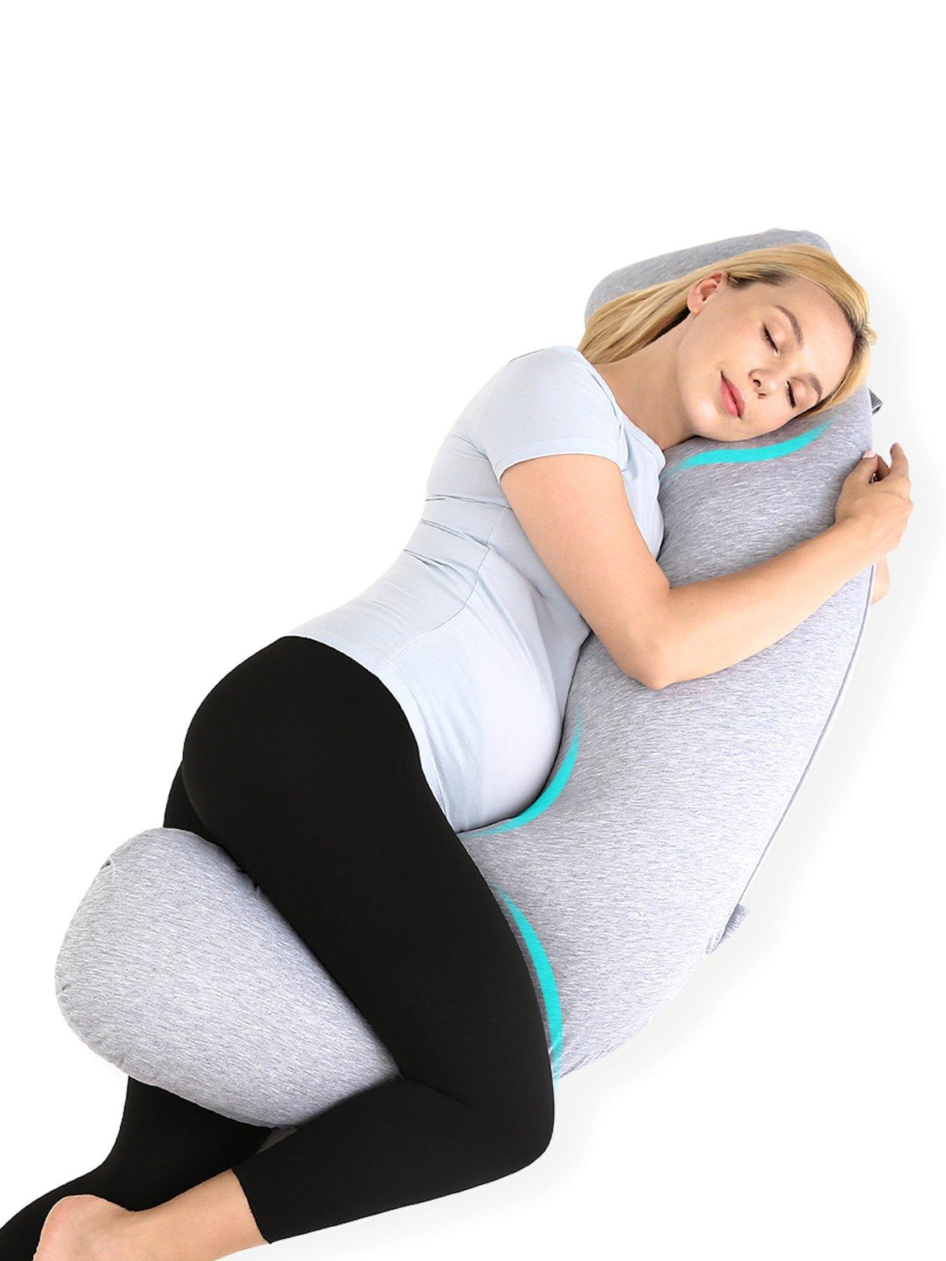 undefined PP001-FG11NB-A J Shaped Maternity Body Pillow