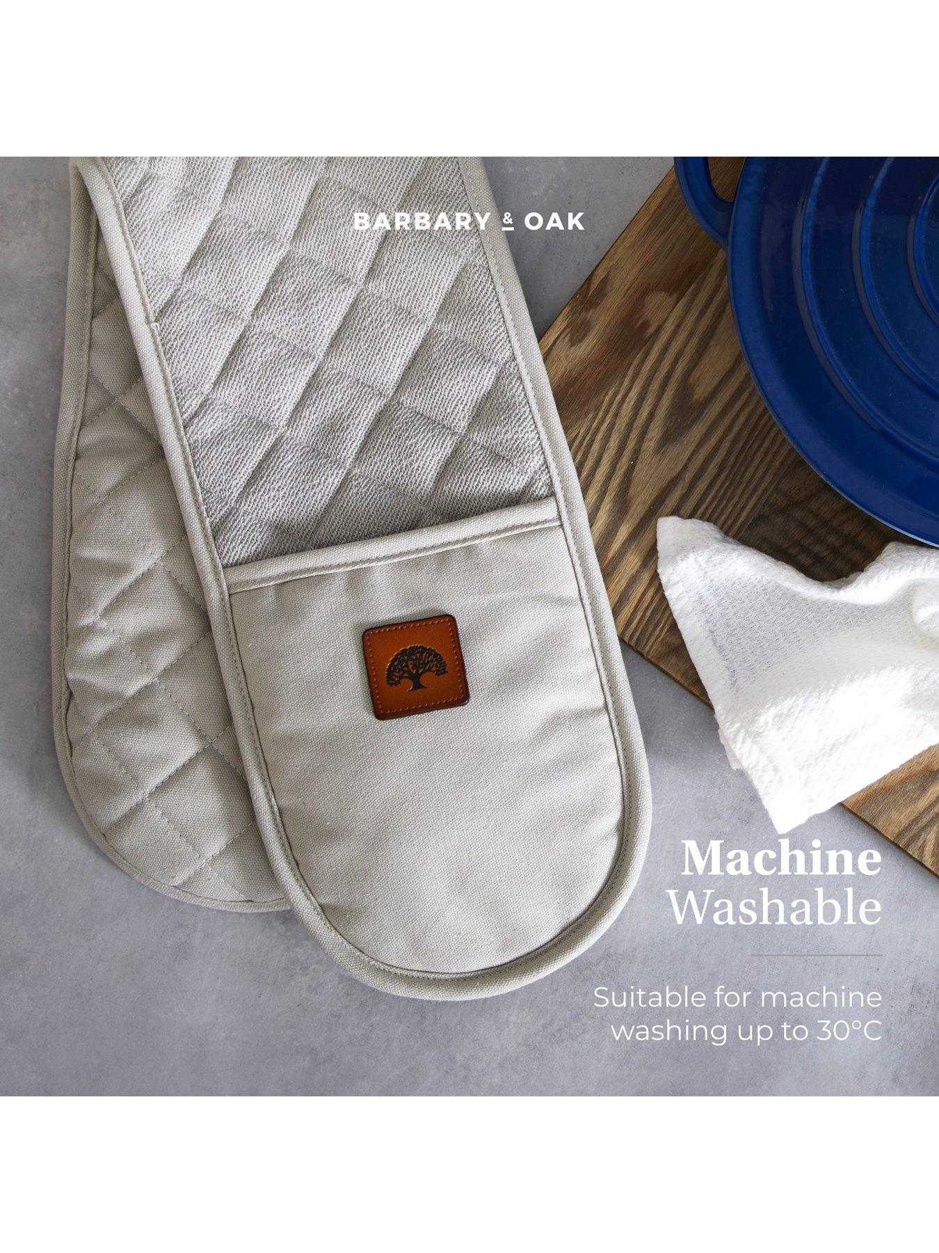 Product photograph of Tower Cotton Double Oven Glove from very.co.uk