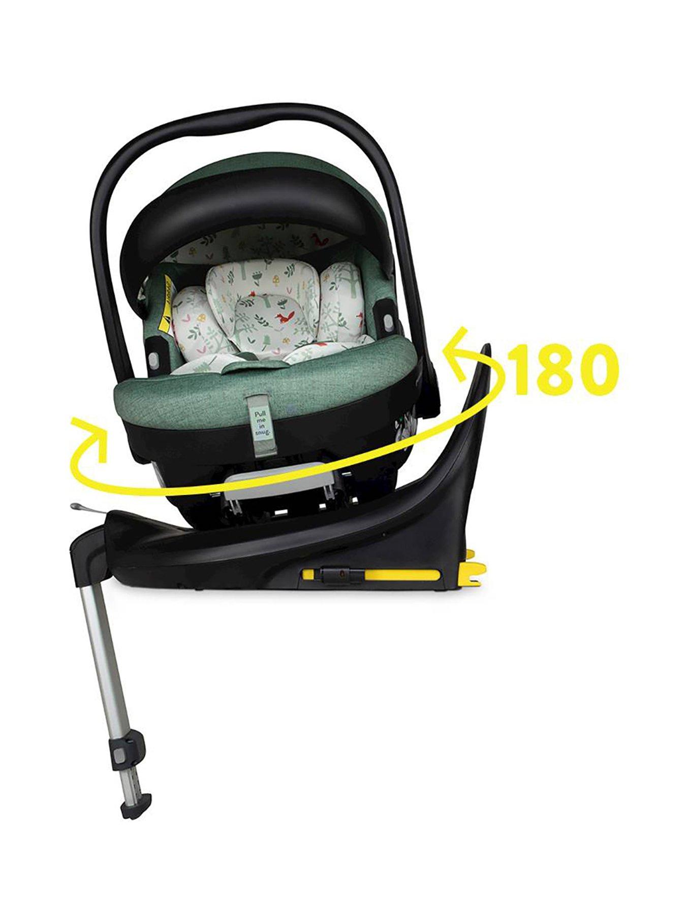 Image 5 of 8 of Cosatto Wow 3 Everything Travel System Bundle ADAC iSize Car Seat - Meadow