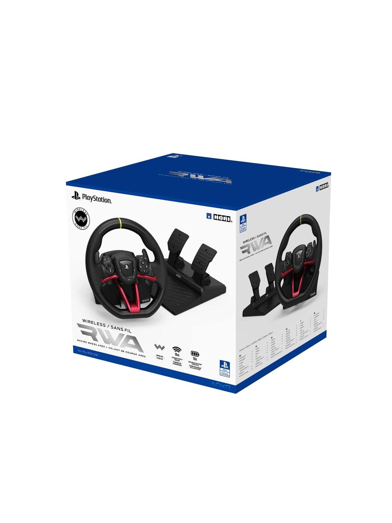 PS4 Wireless RWA Racing sale Wheel Apex by HORI