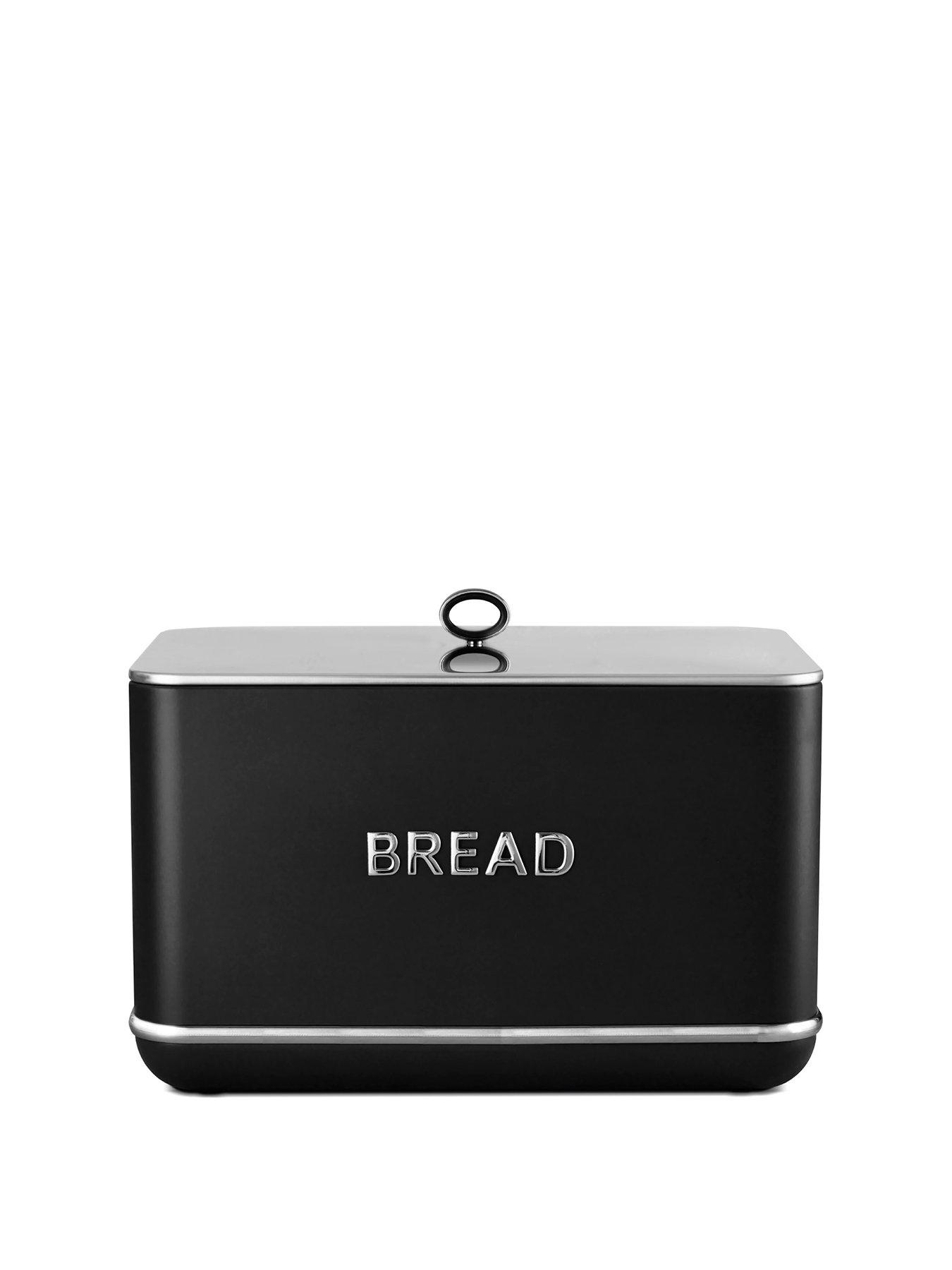 Tower Renaissance Bread Bin Black