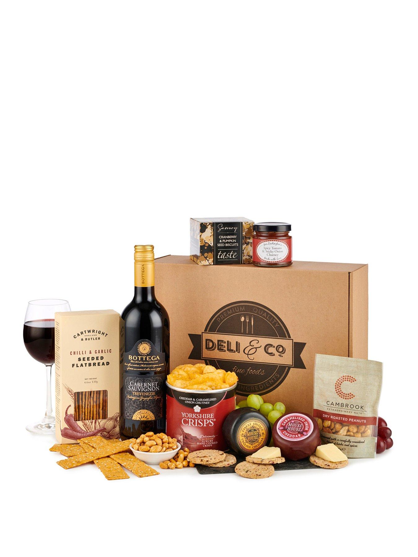 Product photograph of Spicers Of Hythe Wine Cheese Hamper from very.co.uk