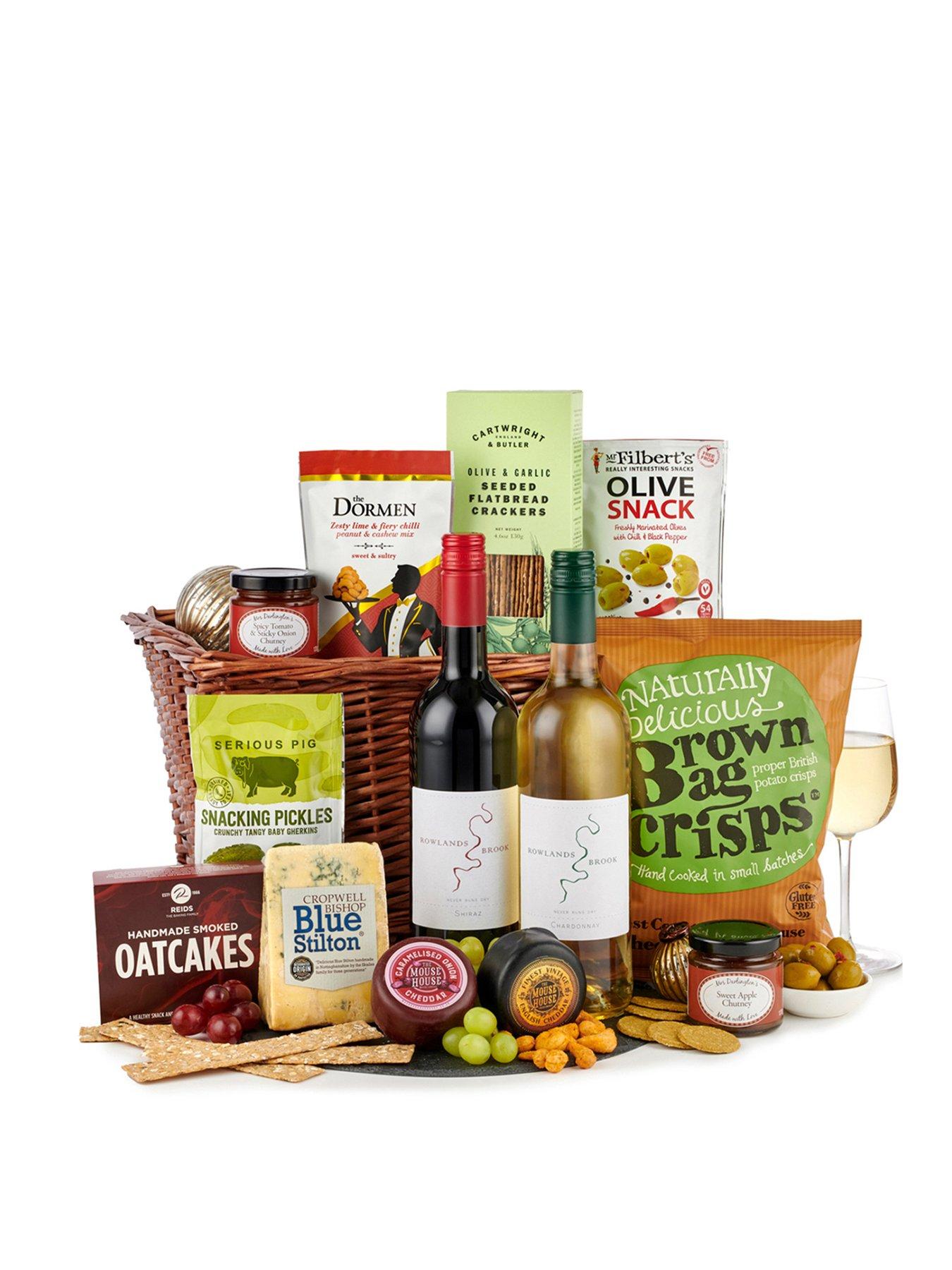 Product photograph of Spicers Of Hythe The Boxing Day Wine Amp Cheese Hamper from very.co.uk