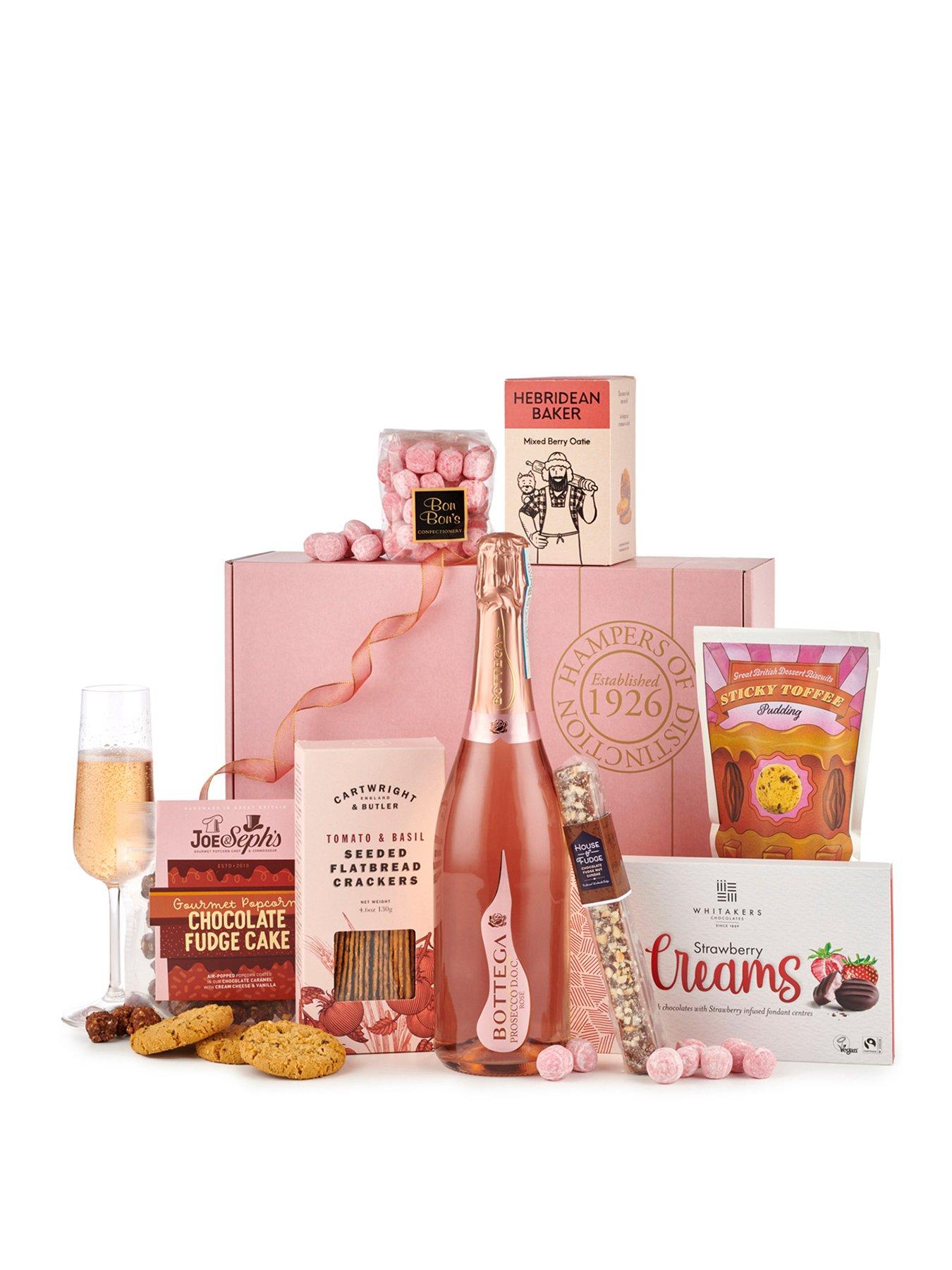 Product photograph of Spicers Of Hythe Luxury Rose Prosecco Gift Box from very.co.uk