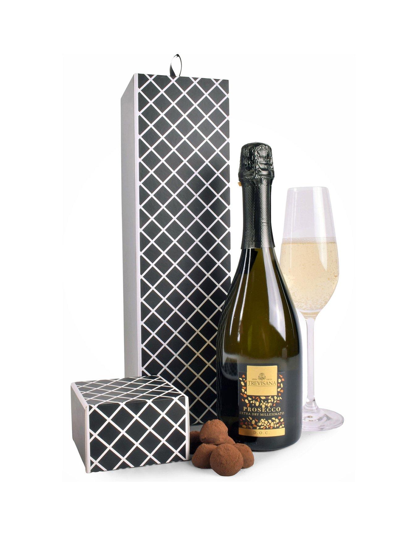 Product photograph of Spicers Of Hythe Geometric Prosecco Truflles Gift Box from very.co.uk