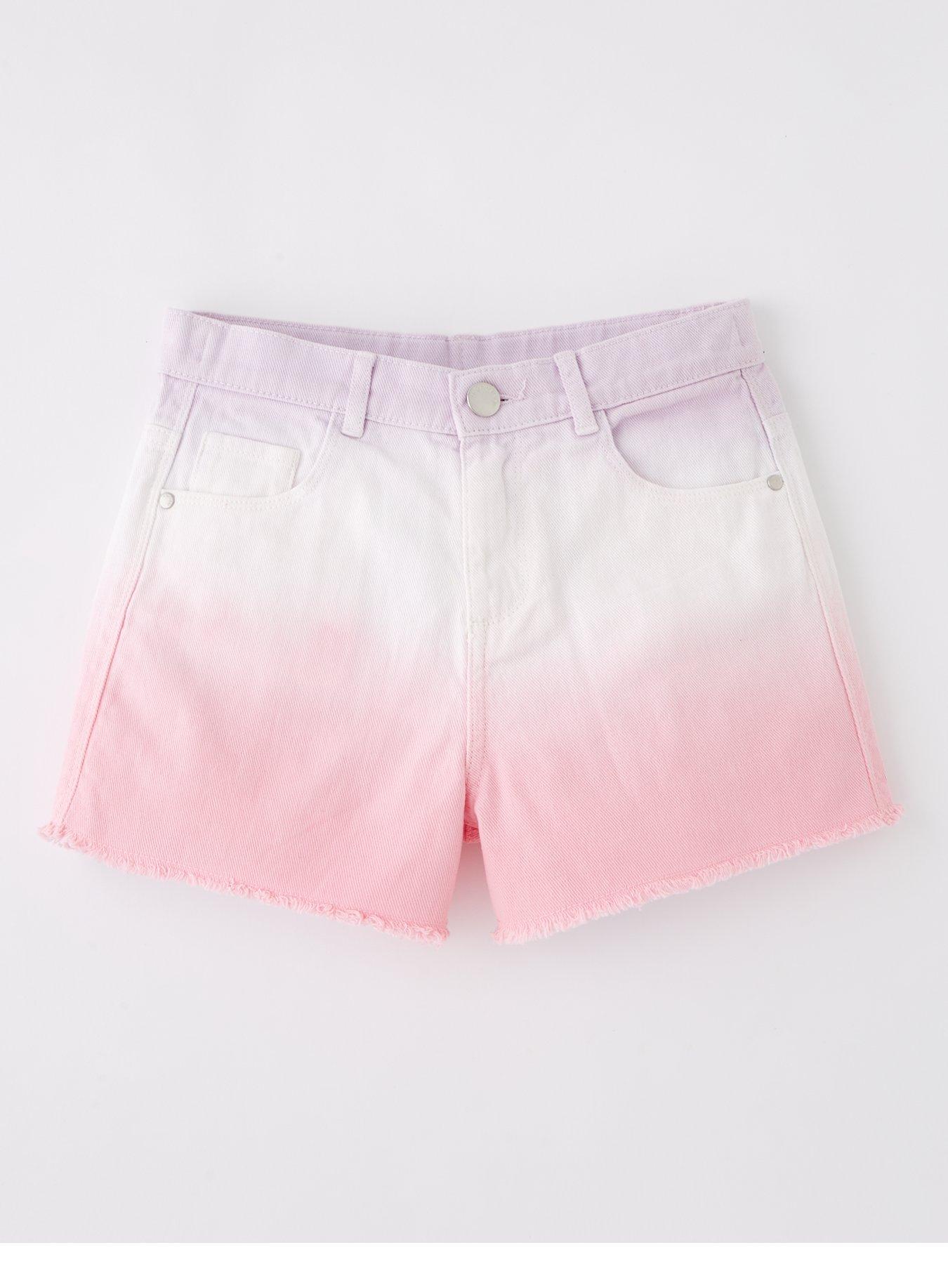 undefined Girls Ombre Twill Short - Multi