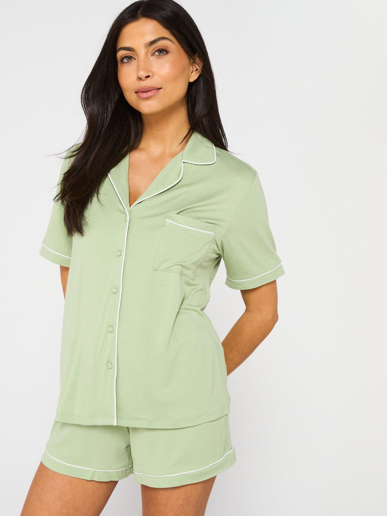 Image 1 of 6 of V by Very Short Sleeve Jersey Revere Set
