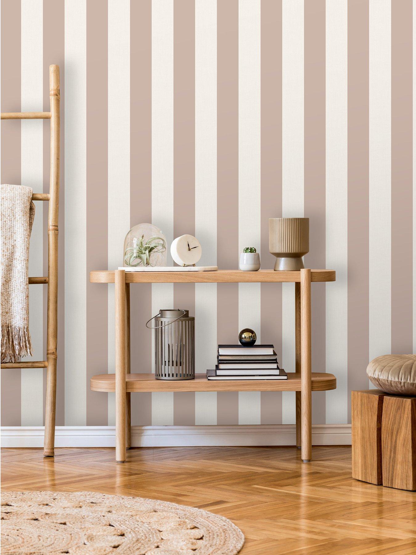 Image 4 of 5 of Fine Decor Juliette Stripe Wallpaper in Pink
