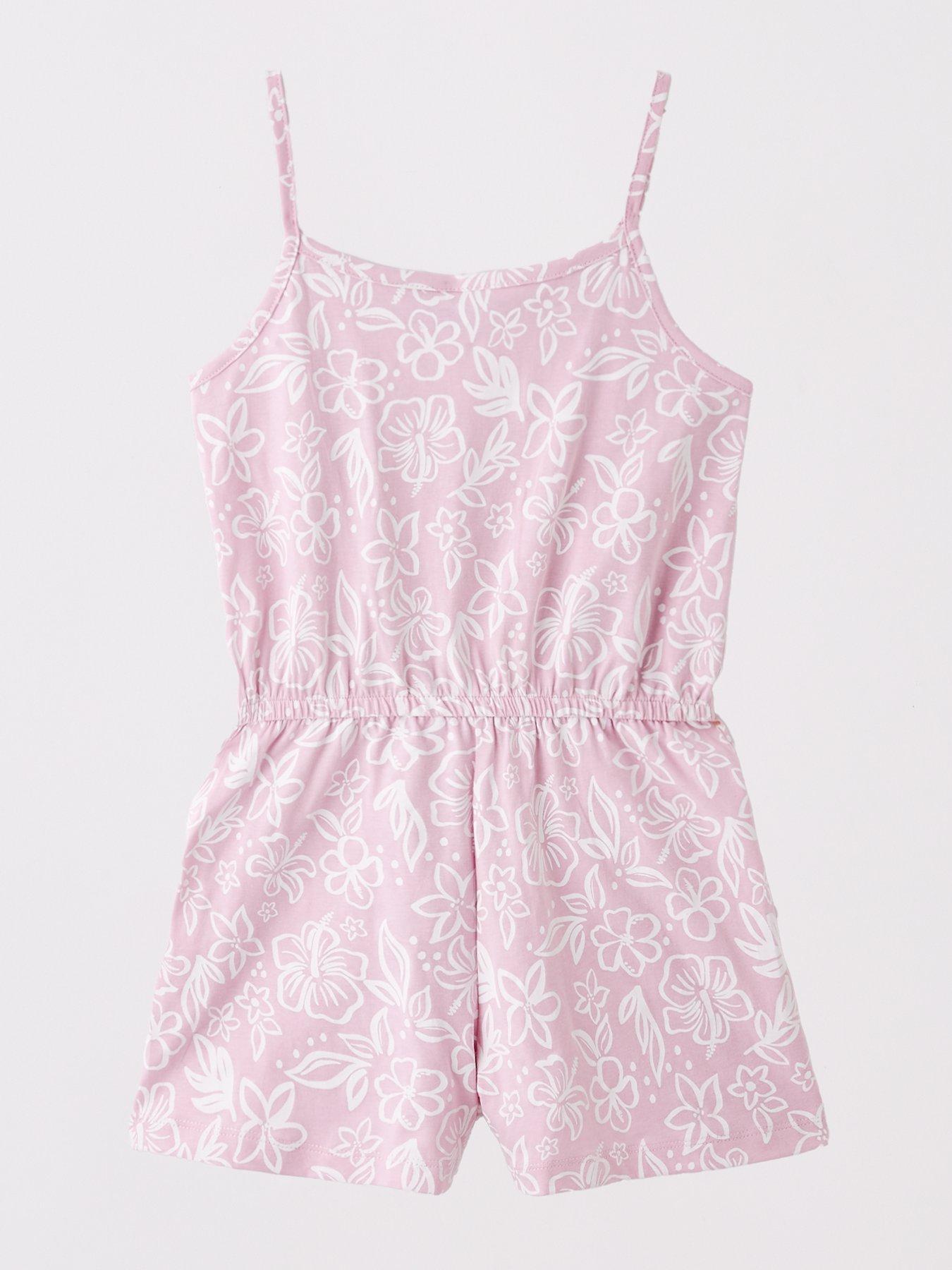 Image 2 of 5 of Everyday Girls Floral 2 Pack Playsuit - Multi