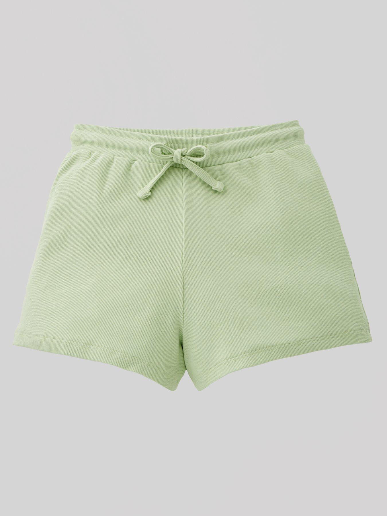 Image 3 of 5 of V by Very Girls 3 Pack Ribbed Shorts - Multi