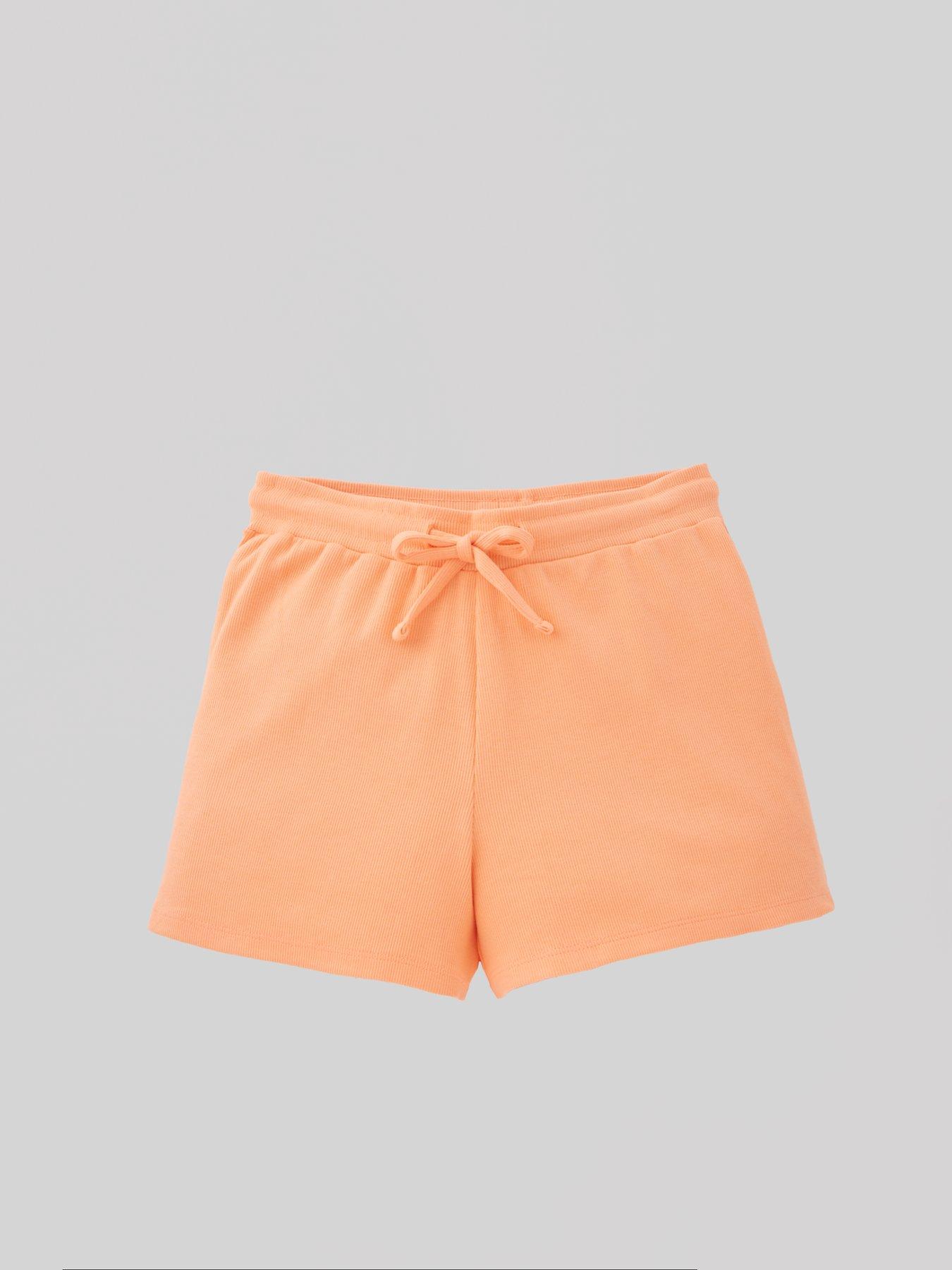 Image 4 of 5 of V by Very Girls 3 Pack Ribbed Shorts - Multi