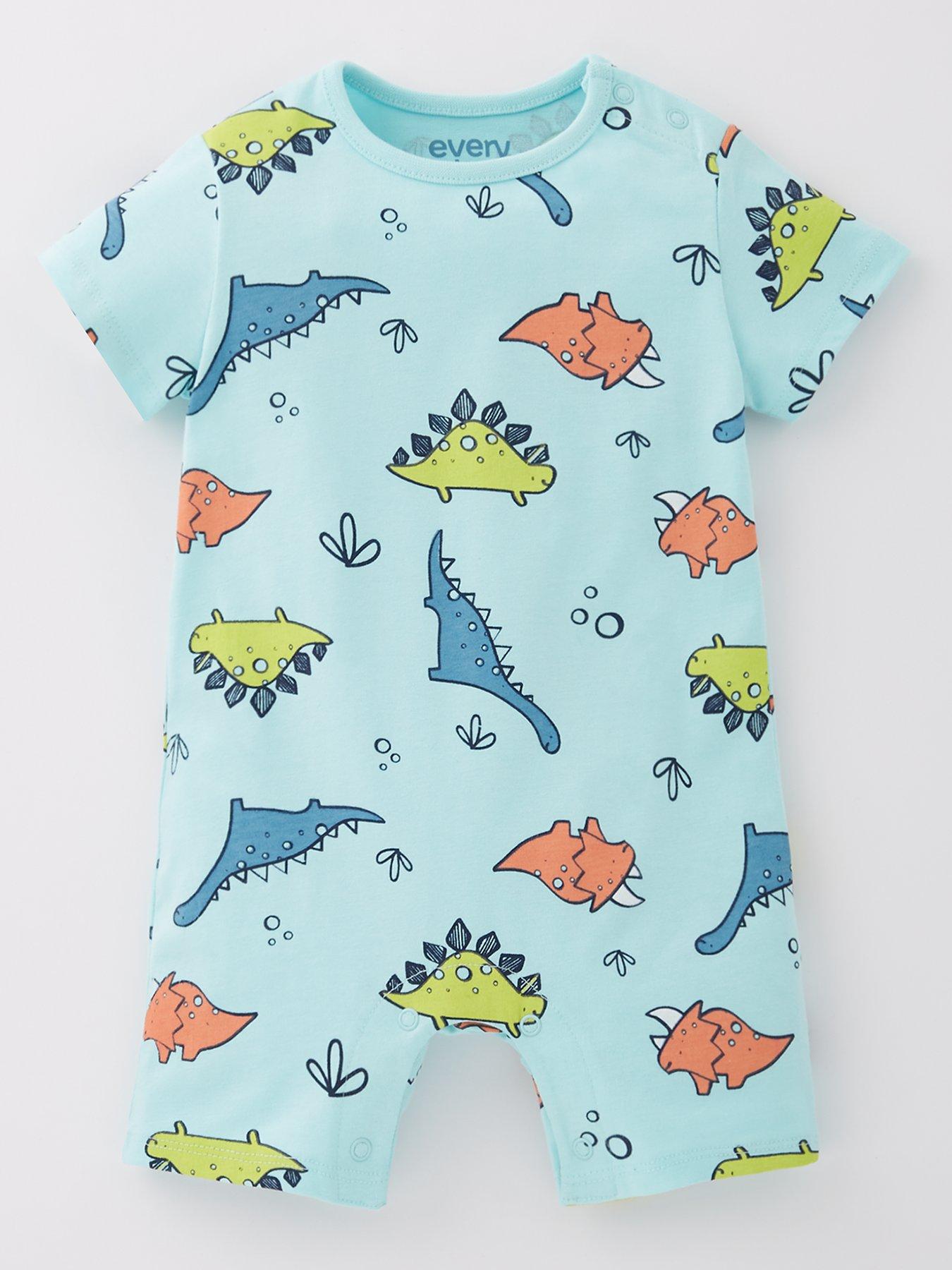 undefined Baby Boys Dinosaur Romper