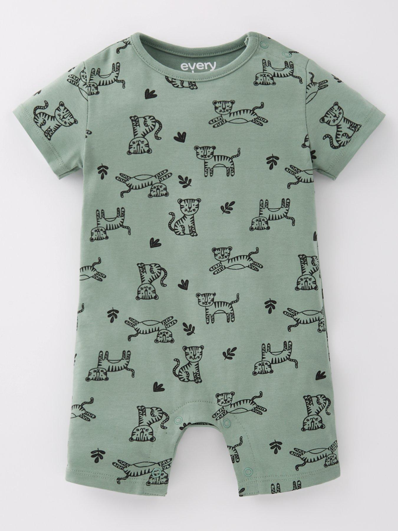 undefined Baby Boys Tiger Romper
