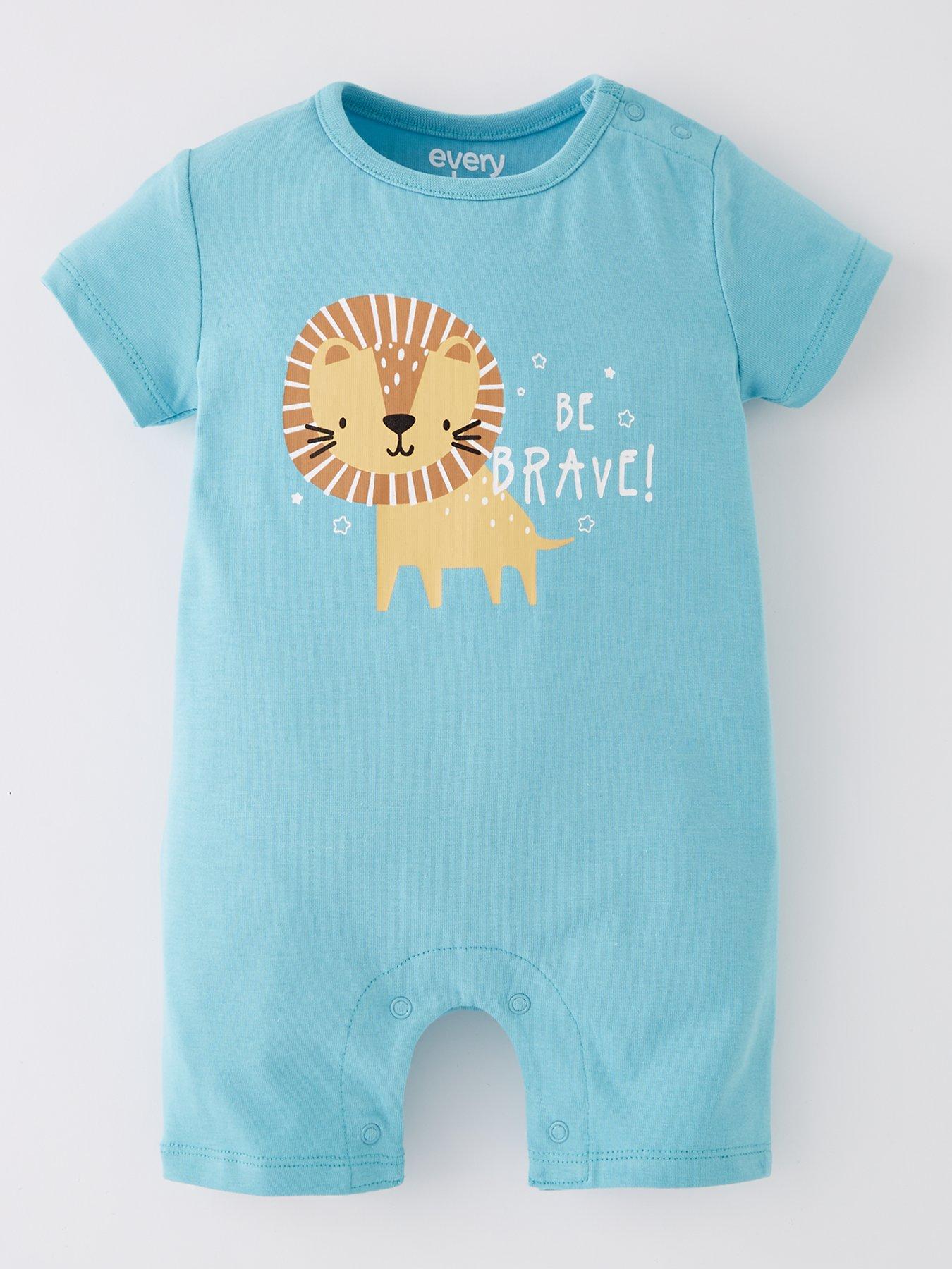 undefined Baby Boys Lion Romper