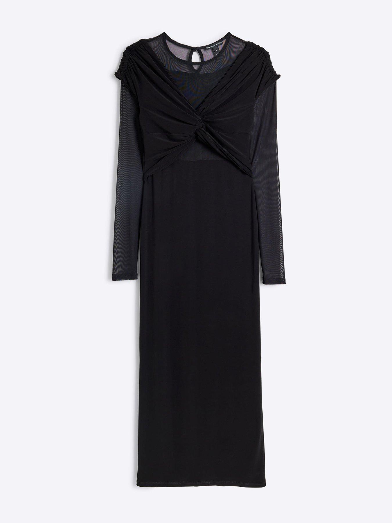 river island black mesh dress Shop River Island Women's Mesh Dresses up to 80% Off