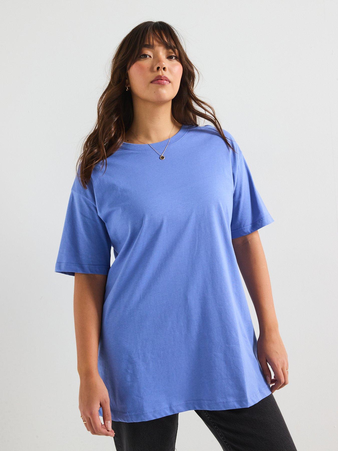 undefined Oversized T-Shirt - Blue