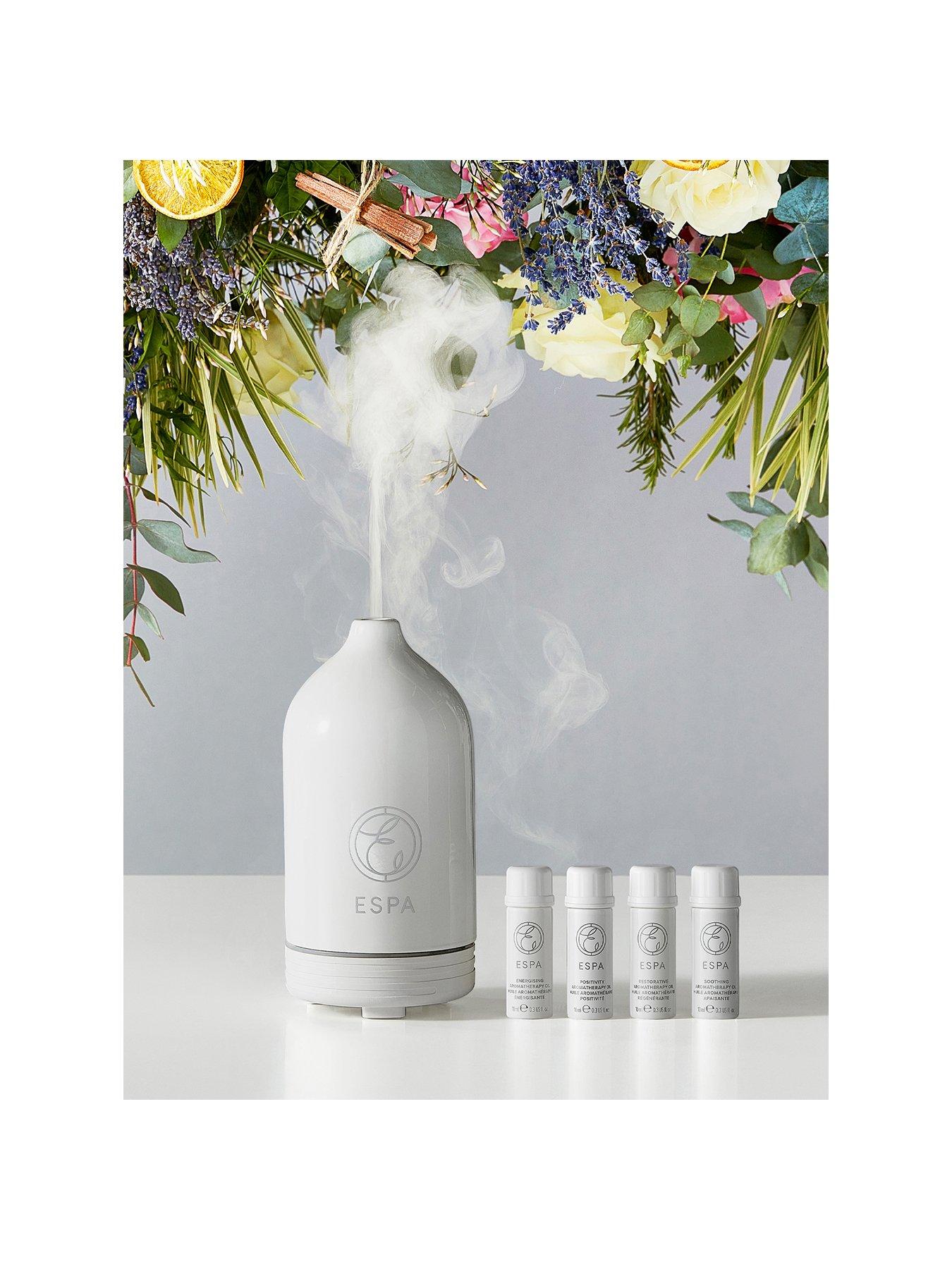 Product photograph of Espa Aromatic Essential Oil Diffuser Pod With Four Essential Oils from very.co.uk