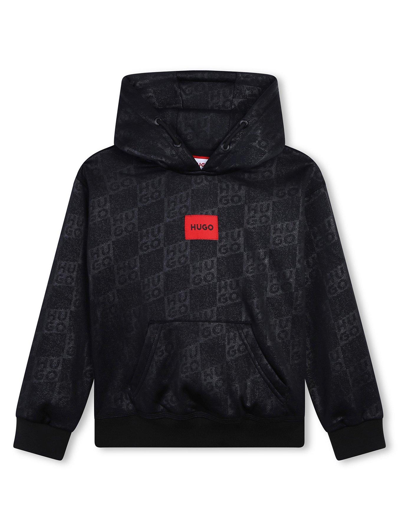 Boys checkered hoodie sale