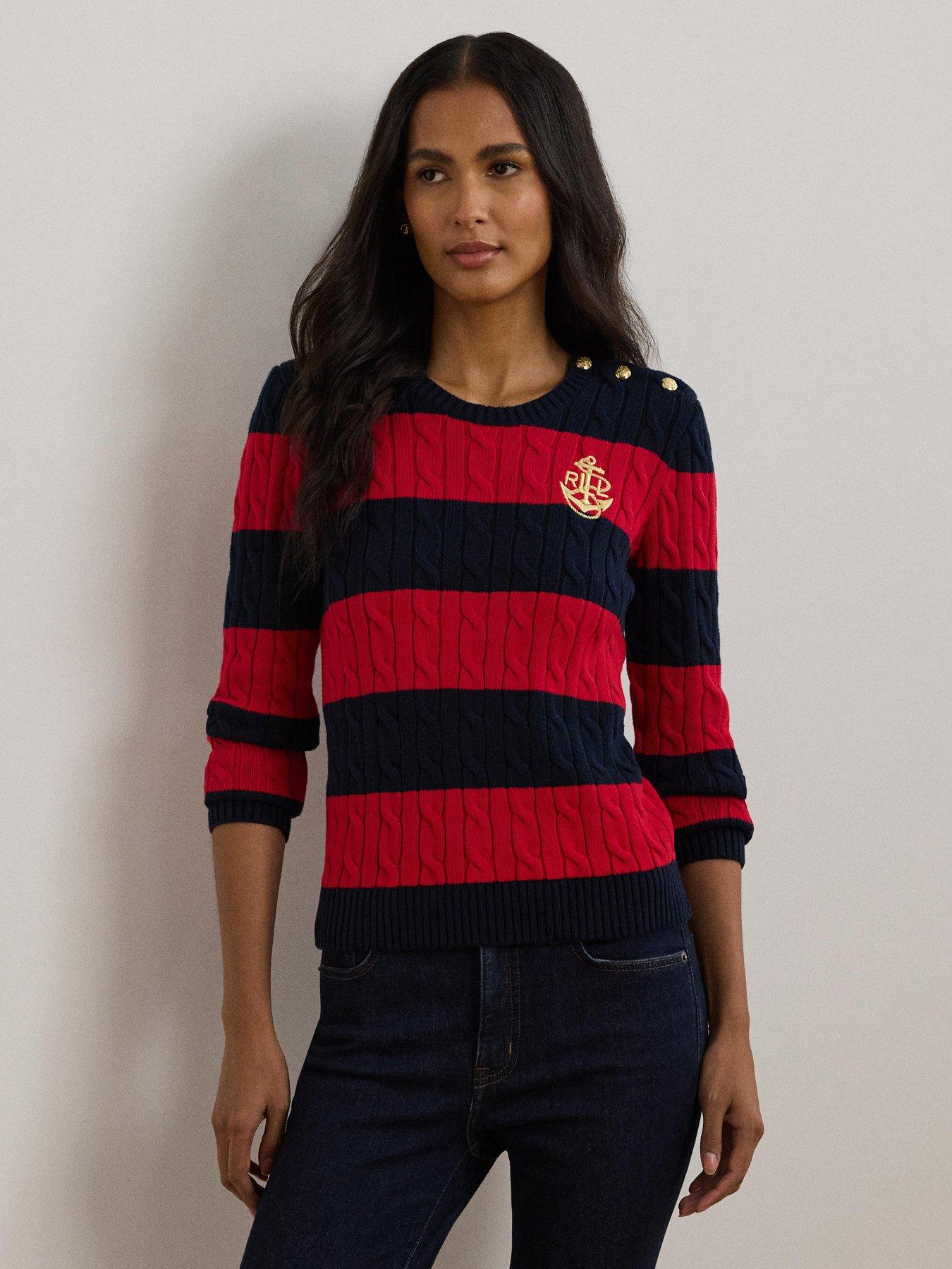 undefined Montiva Long Sleeve Jumper - Navy