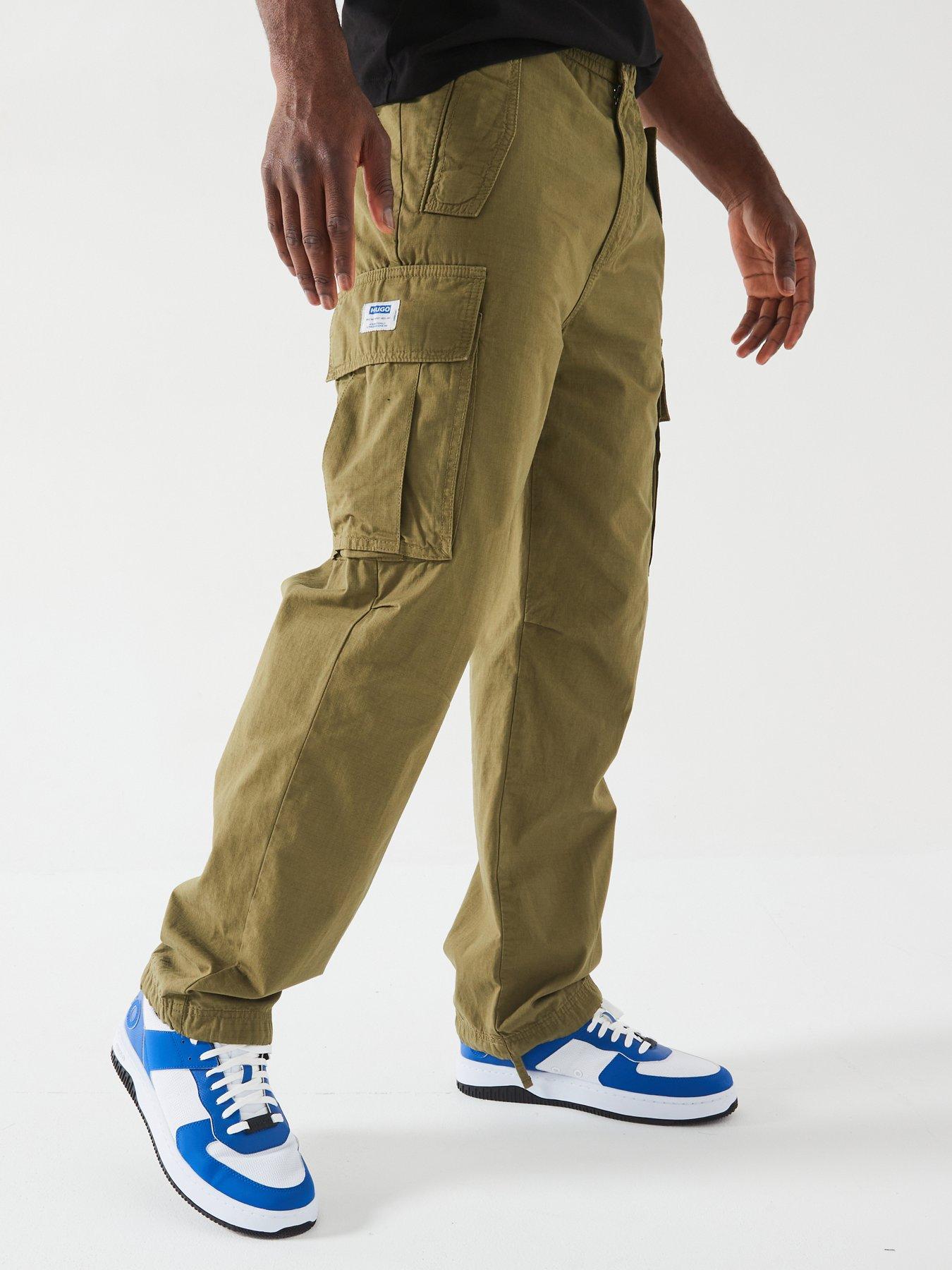 undefined Gabio251D Baggy Fit Combat Pants - Khaki