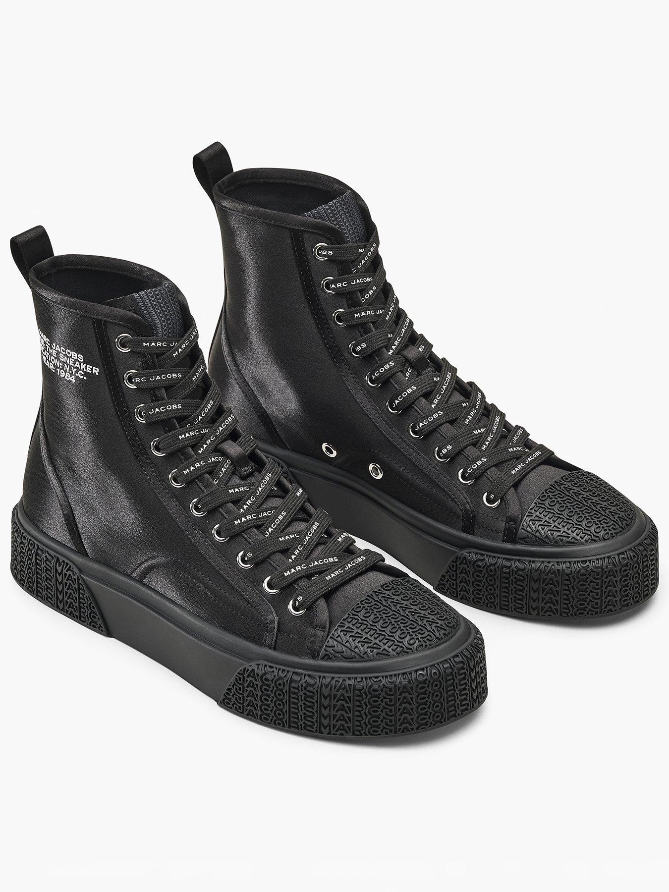MARC JACOBS The High Top Sneakers Black Very