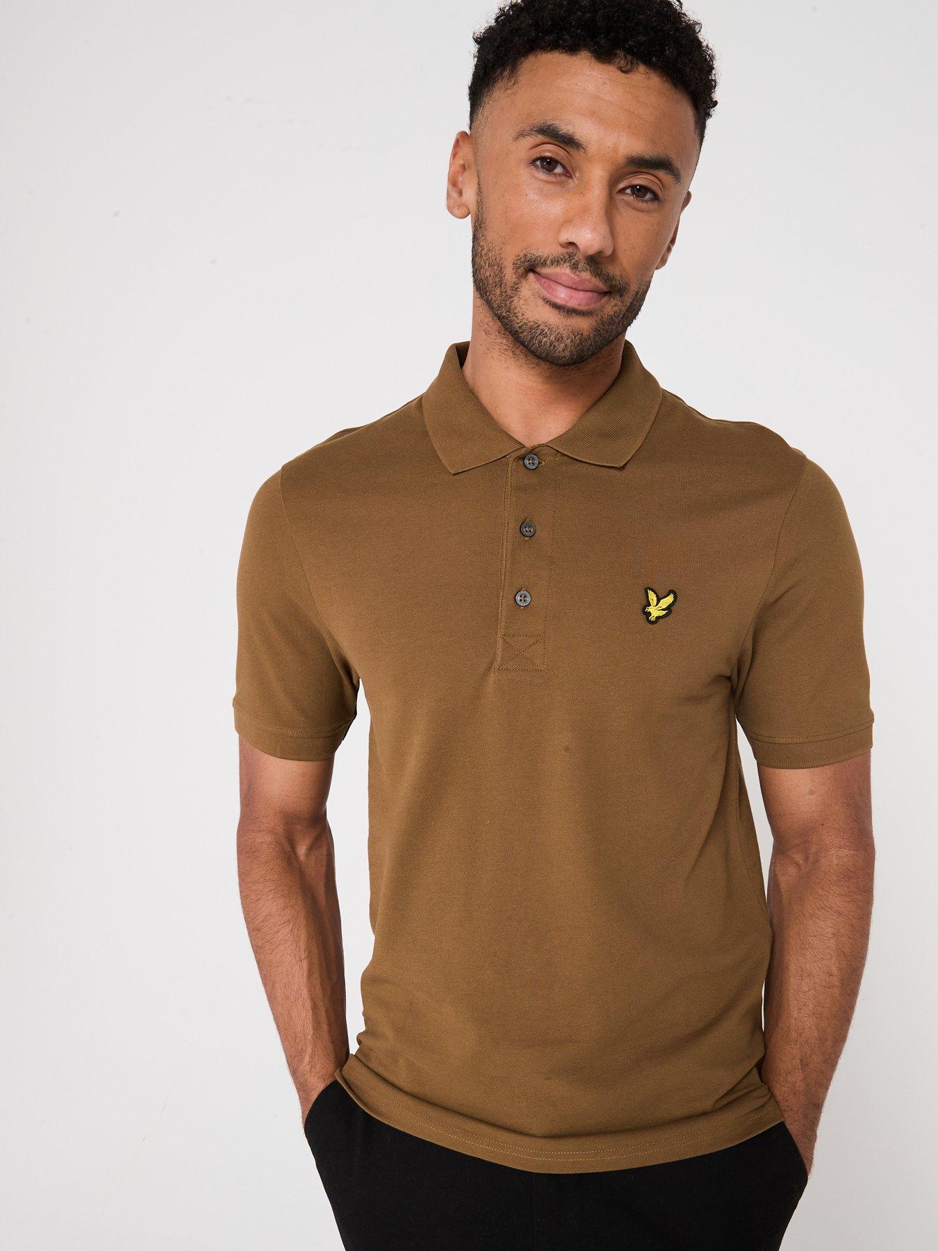 Mens lyle and scott polo sale deals