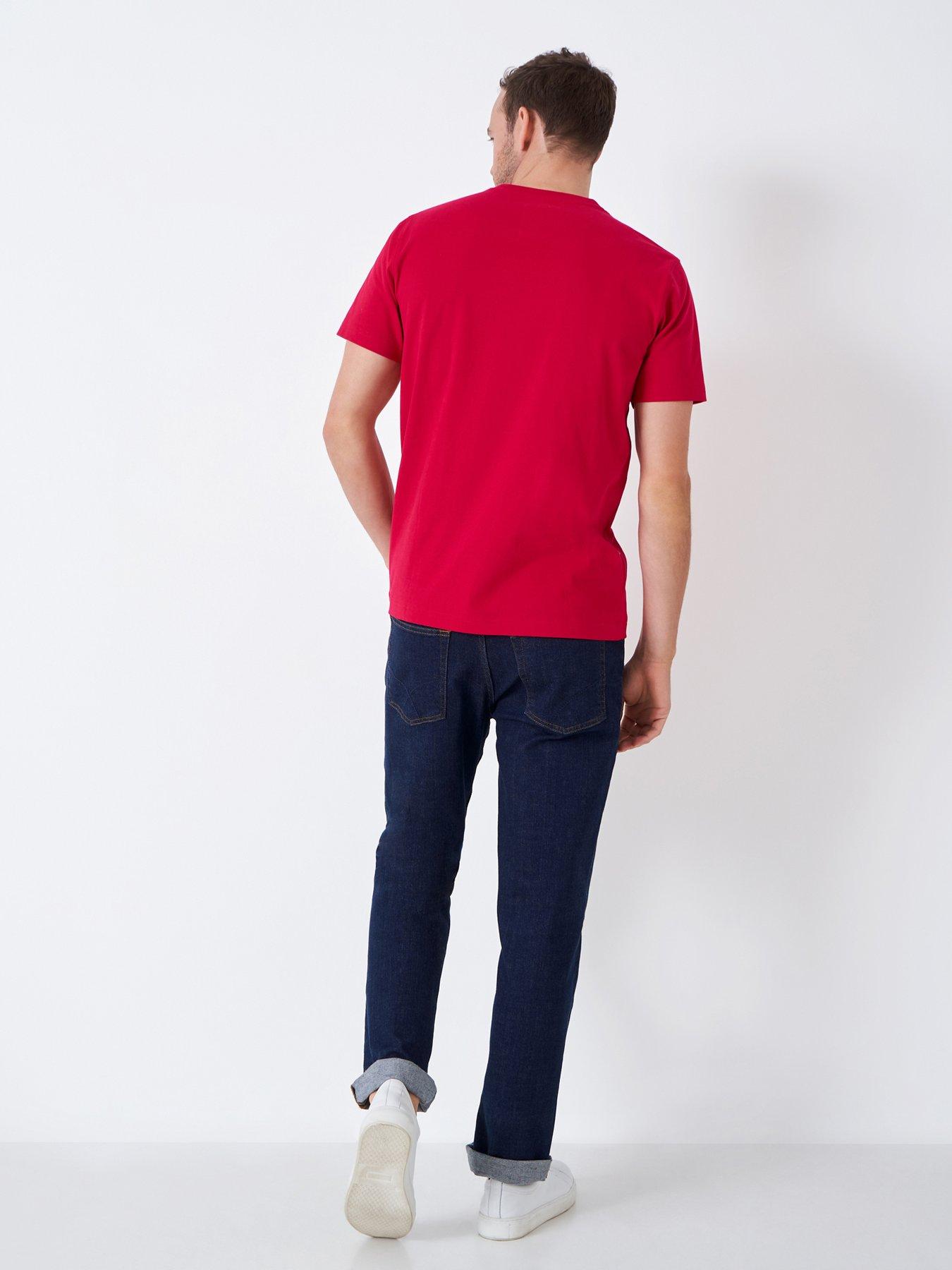 Image 2 of 5 of Crew Clothing Crew Classic T- Shirt - Red