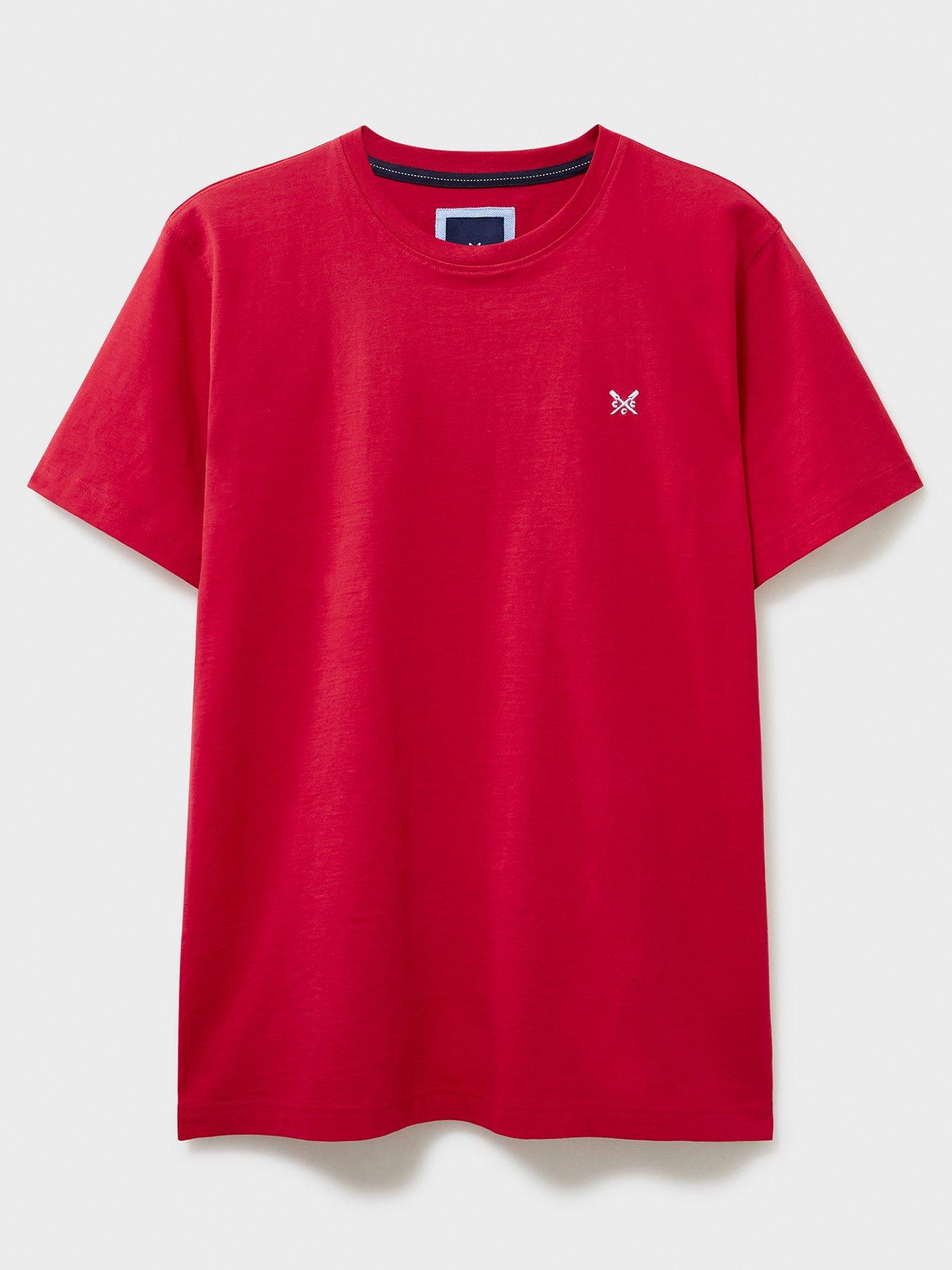 Image 3 of 5 of Crew Clothing Crew Classic T- Shirt - Red