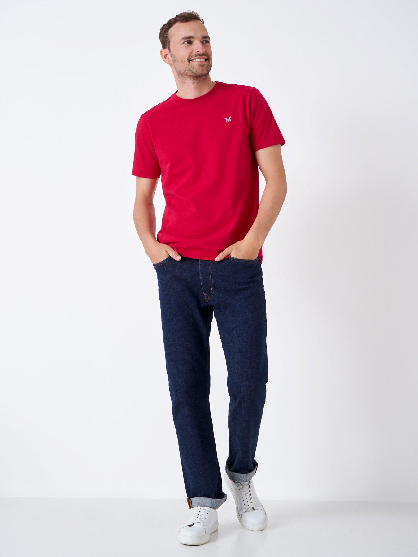 Image 4 of 5 of Crew Clothing Crew Classic T- Shirt - Red