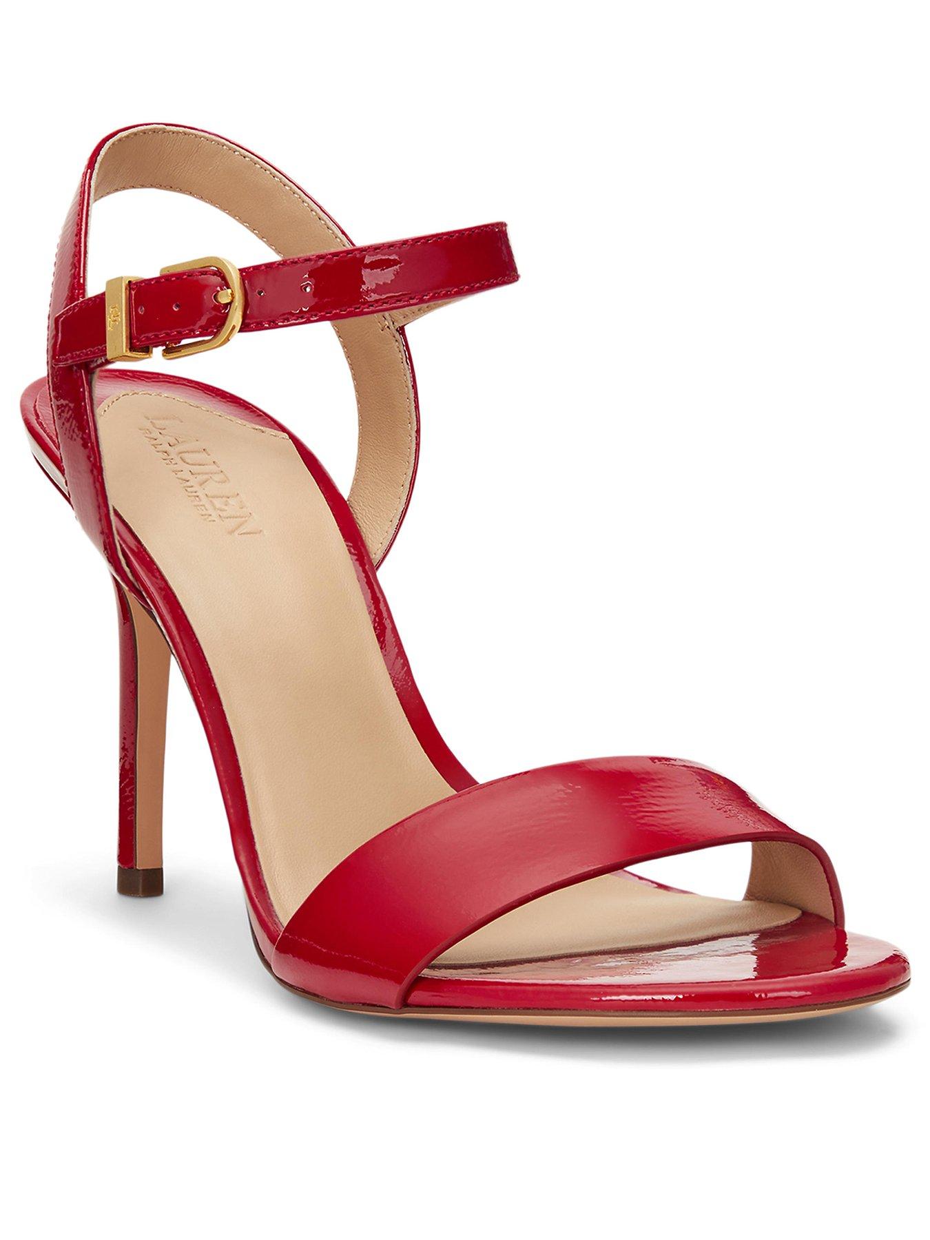 undefined Gwen Heeled Sandal - Red