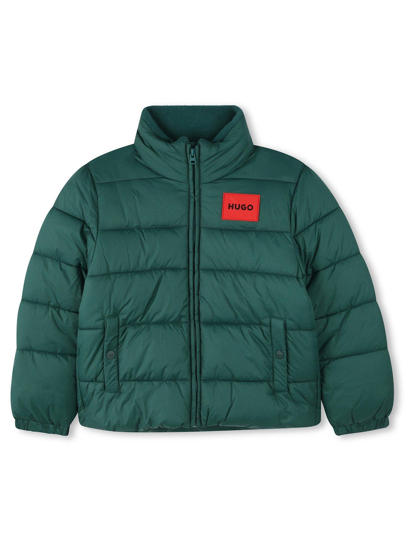 undefined Boys Padded Coat - Green