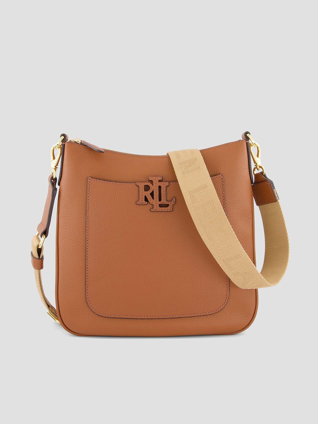 Lauren by Ralph Lauren Cameryn Large Crossbody Bag - Brown