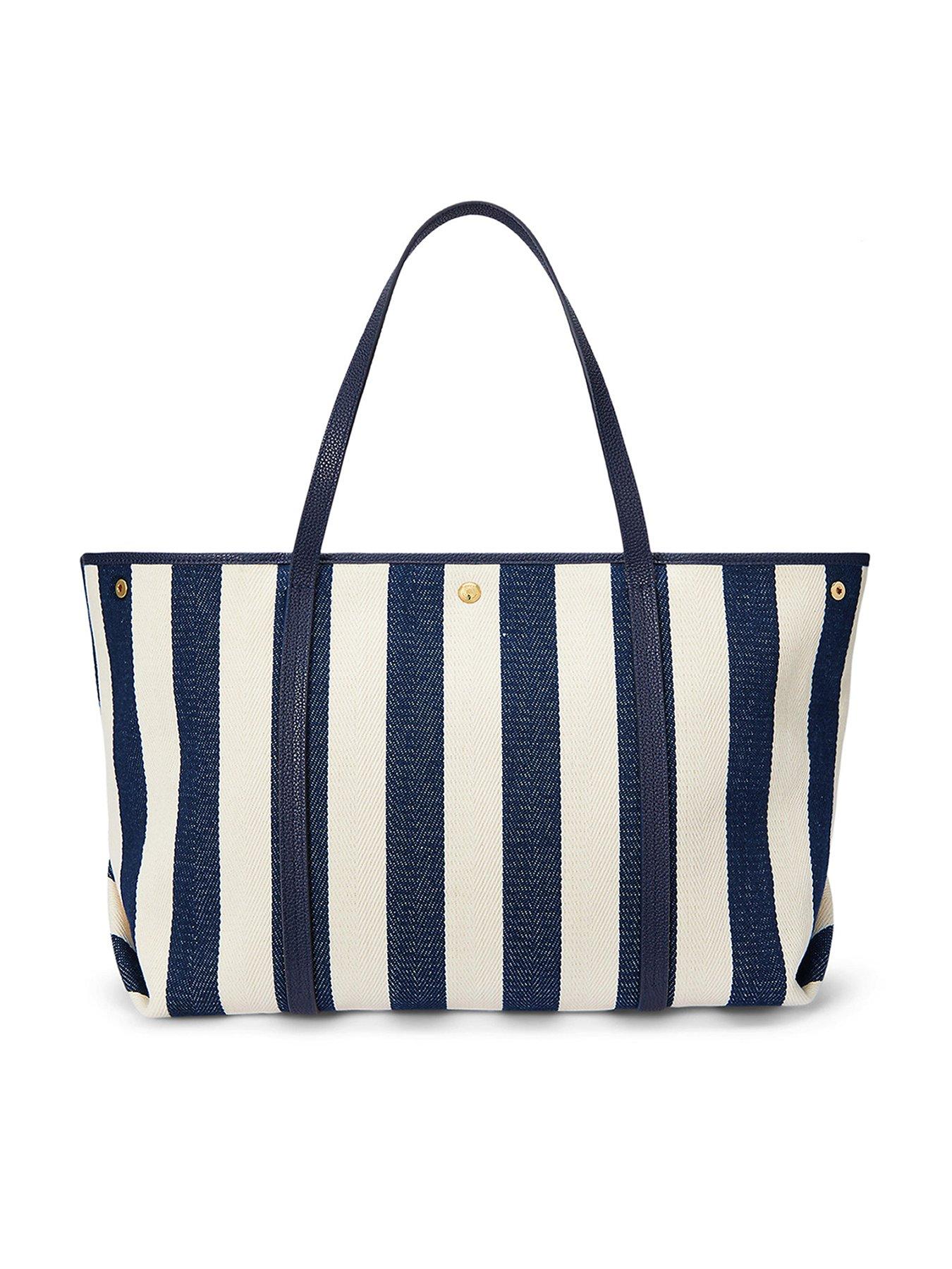 Image 3 of 5 of Lauren by Ralph Lauren Emerie Extra Large Tote - Navy