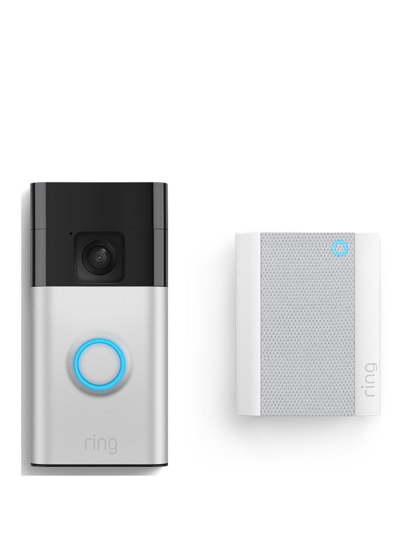 RING Video Doorbell (3rd Gen) with Chime - Satin Nickel