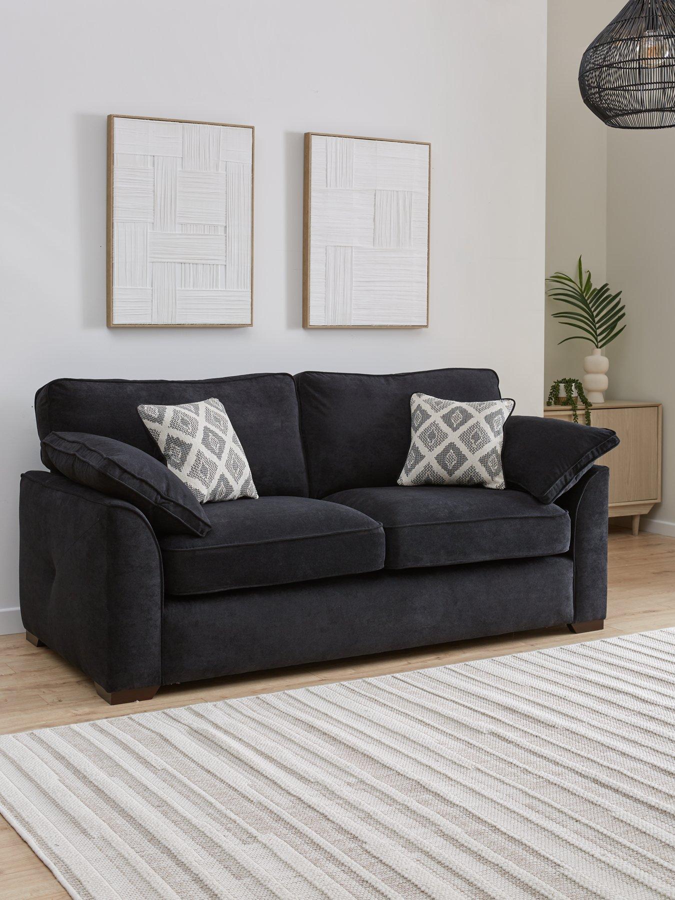 undefined Cesena 3 Seater Fabric Sofa