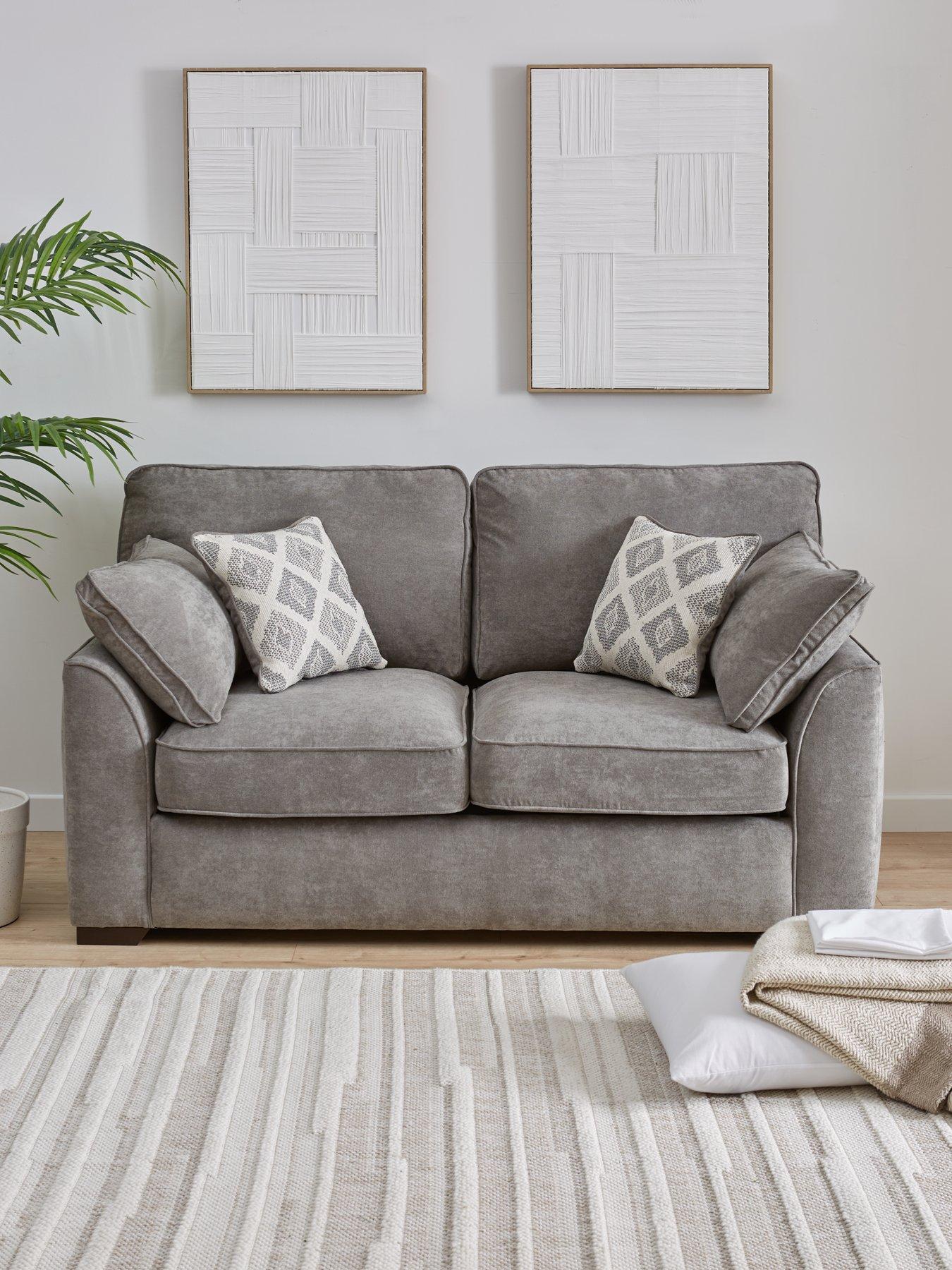 Image 1 of 6 of Very Home Cesena 2 Seater Fabric Deluxe Sofabed