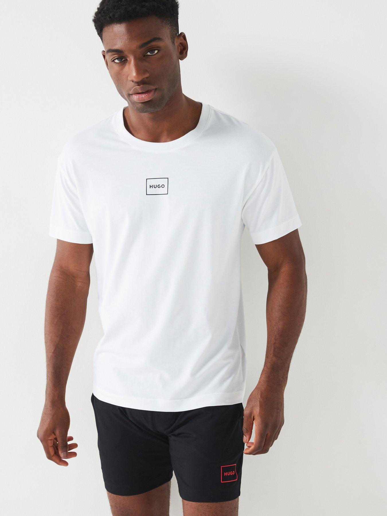 undefined Laze Relaxed Fit Loungewear T-Shirt - White