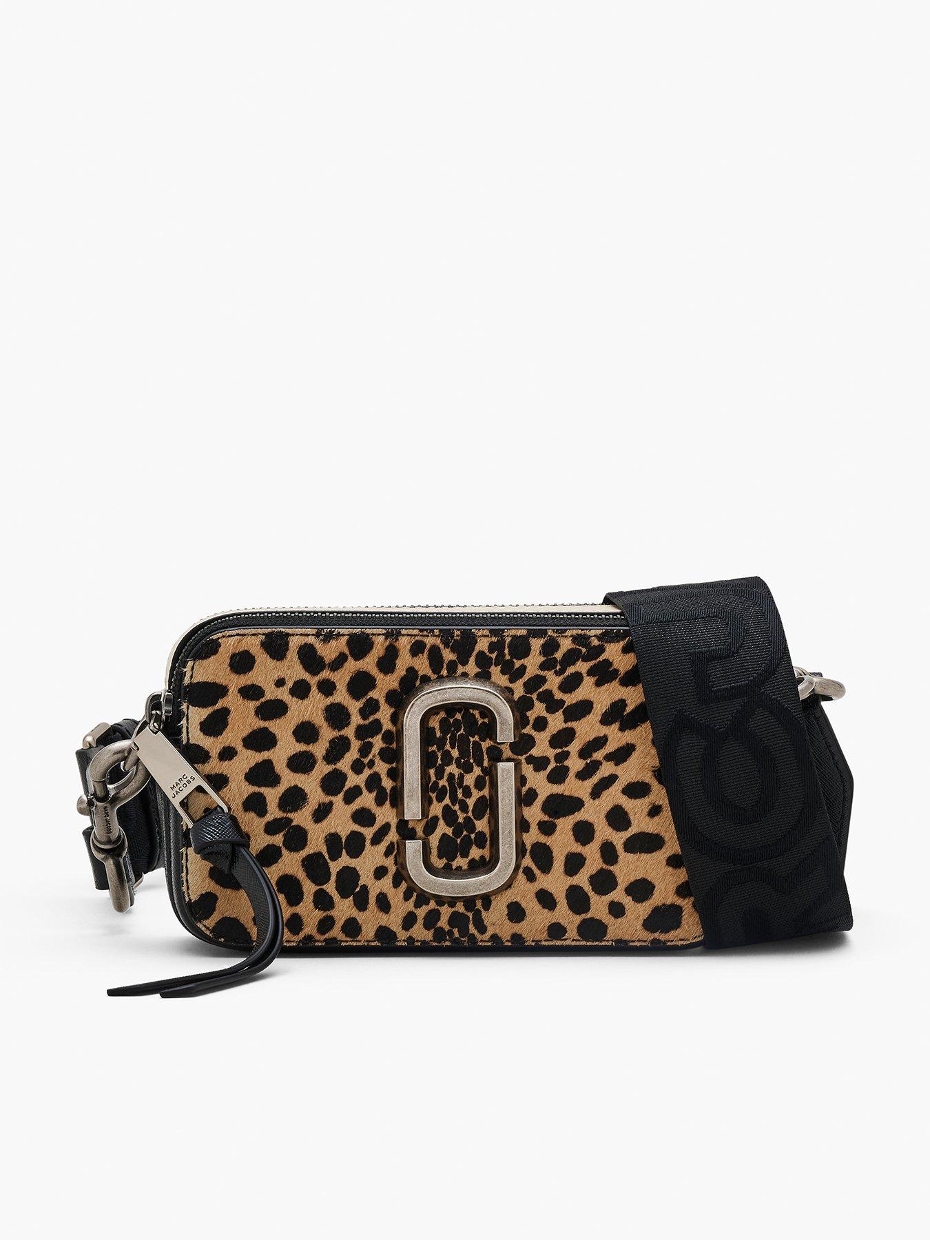 undefined The Cheetah Snapshot Bag - Brown/Black/Multi