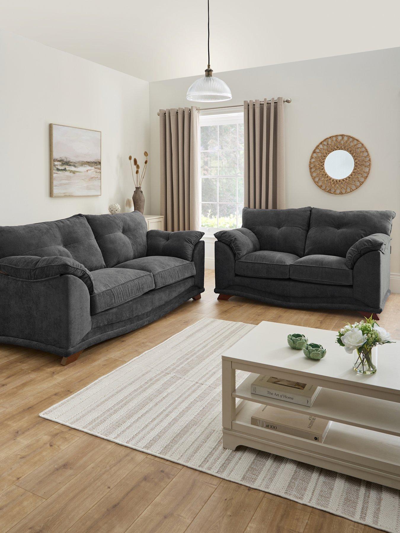 undefined Evissa 3 + 2 Fabric Sofas