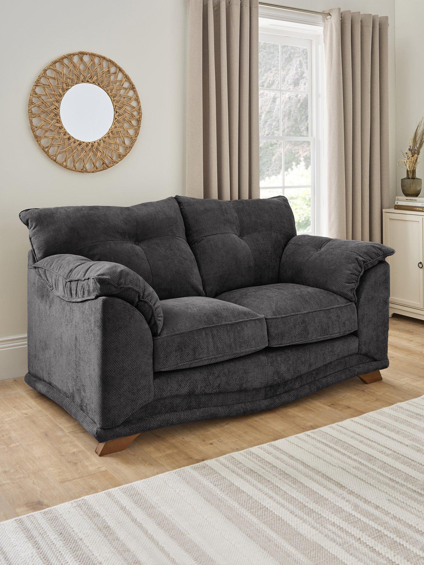 undefined Evissa 2 Seater Fabric Sofa