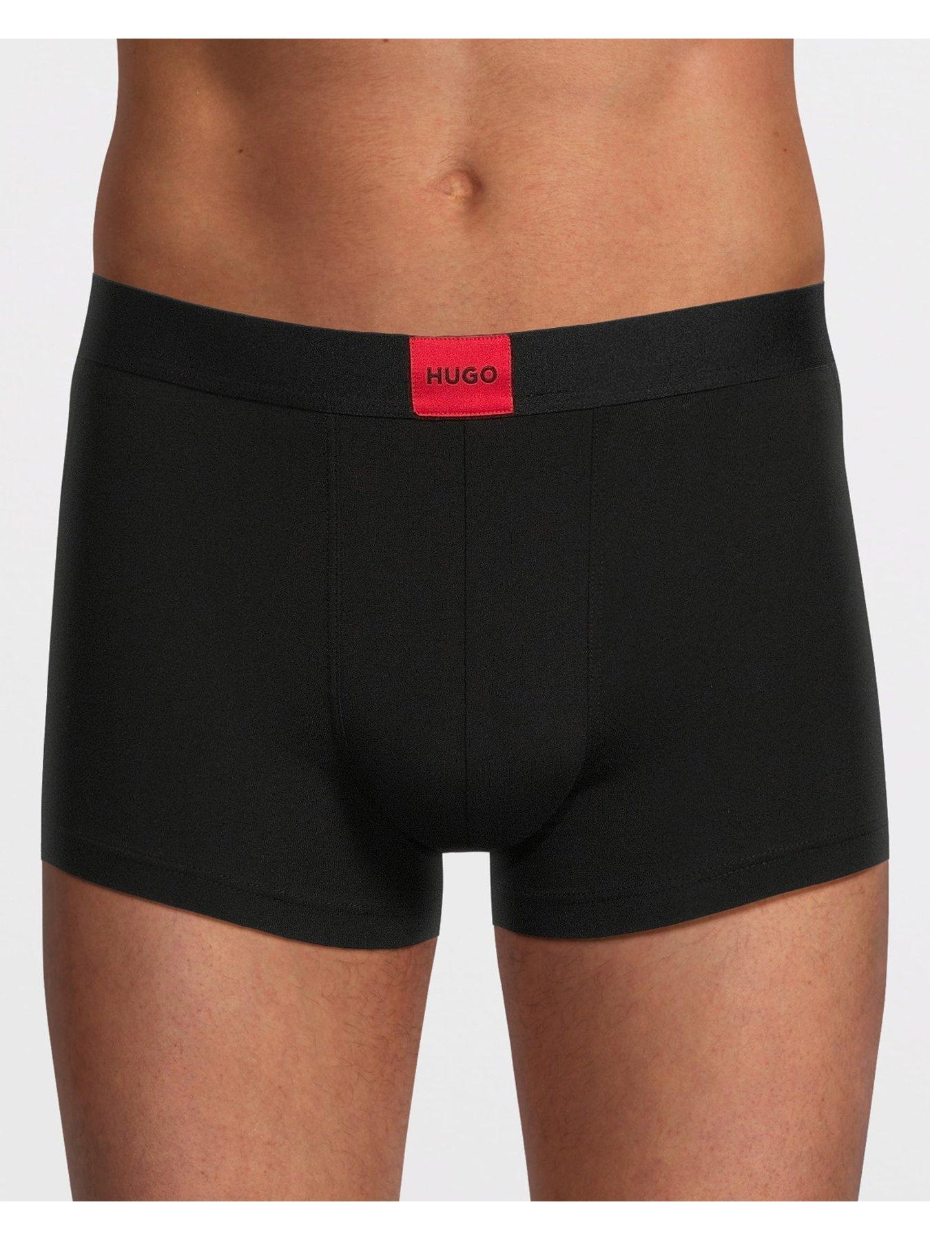 Image 2 of 4 of HUGO Galaxy Triplet 3 Pack Trunks - Black
