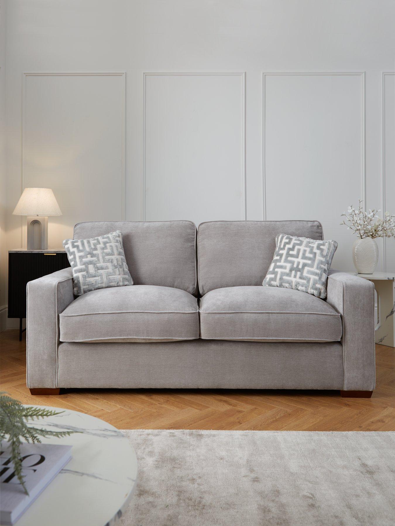 undefined Monaco 3 Seater Fabric Sofa