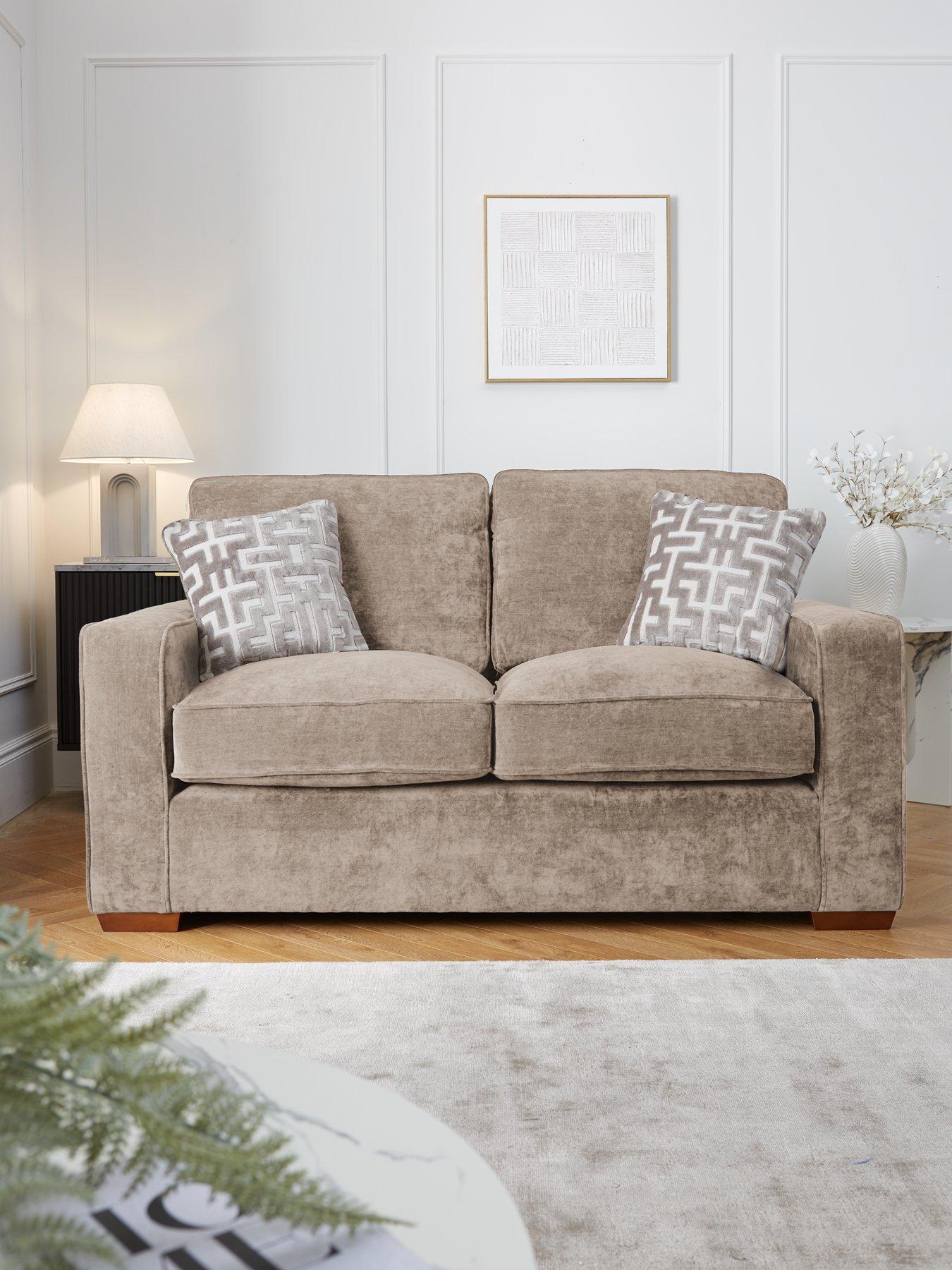 The Very Collection Monaco 2 Seater Fabric Sofa - Made to Order in the UK - FSC® Certified