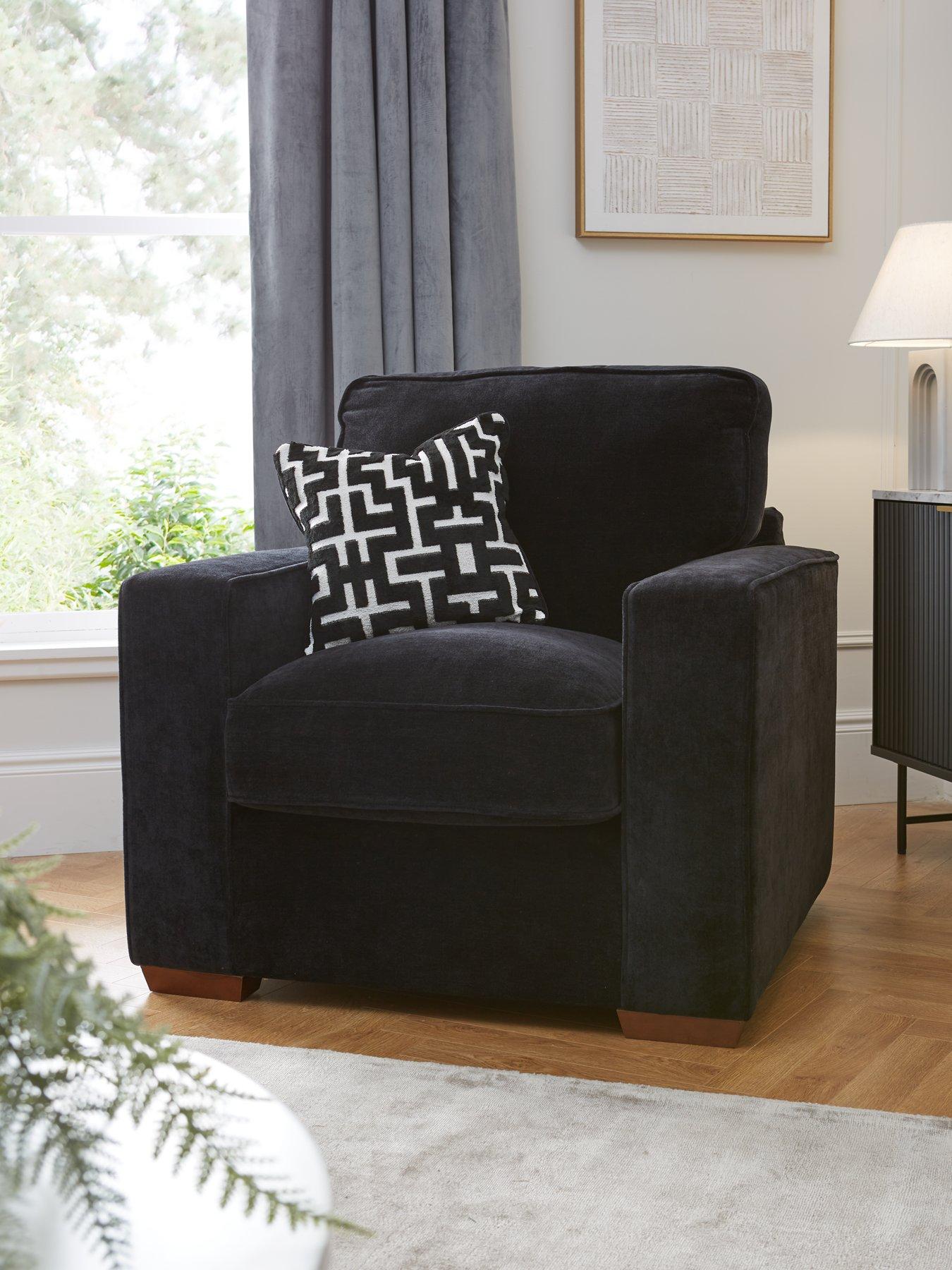 Very Home Monaco Fabric Armchair - Made to Order in the UK